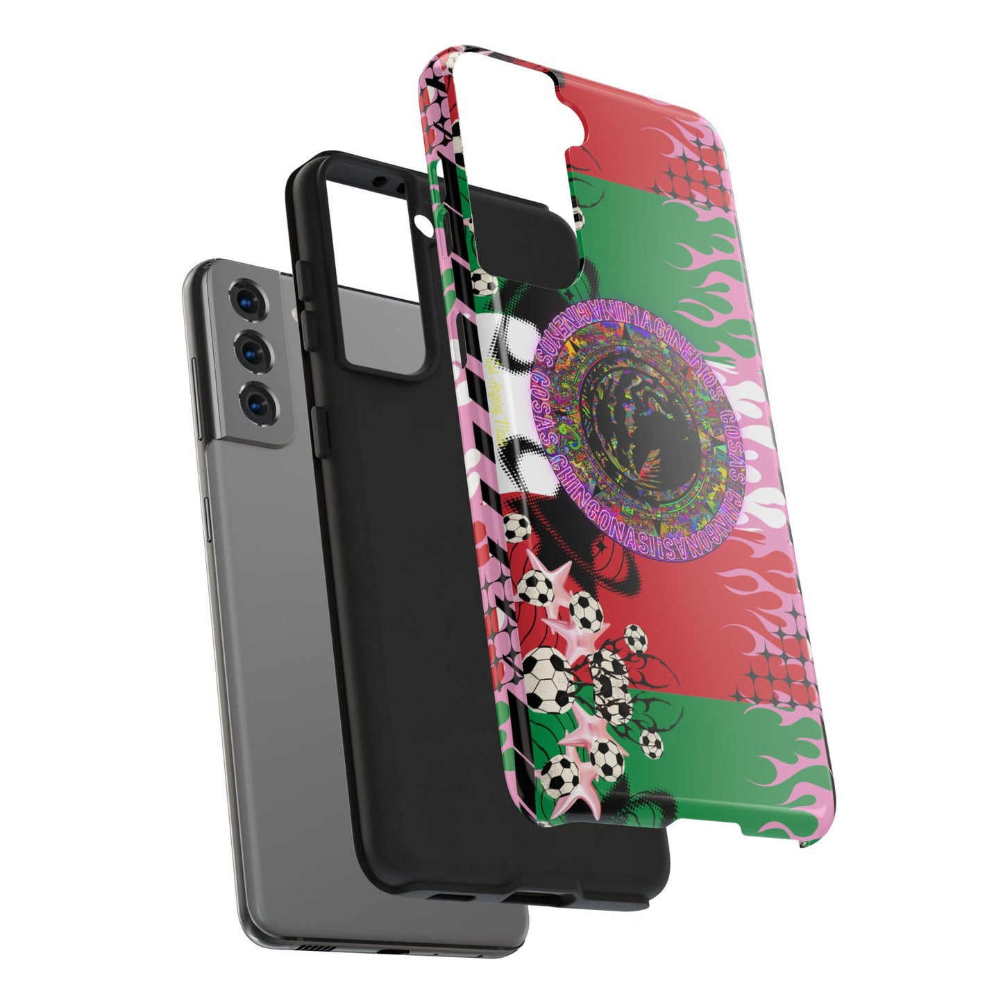 Los Angelez Made x Mexican Flag Tough Phone Case