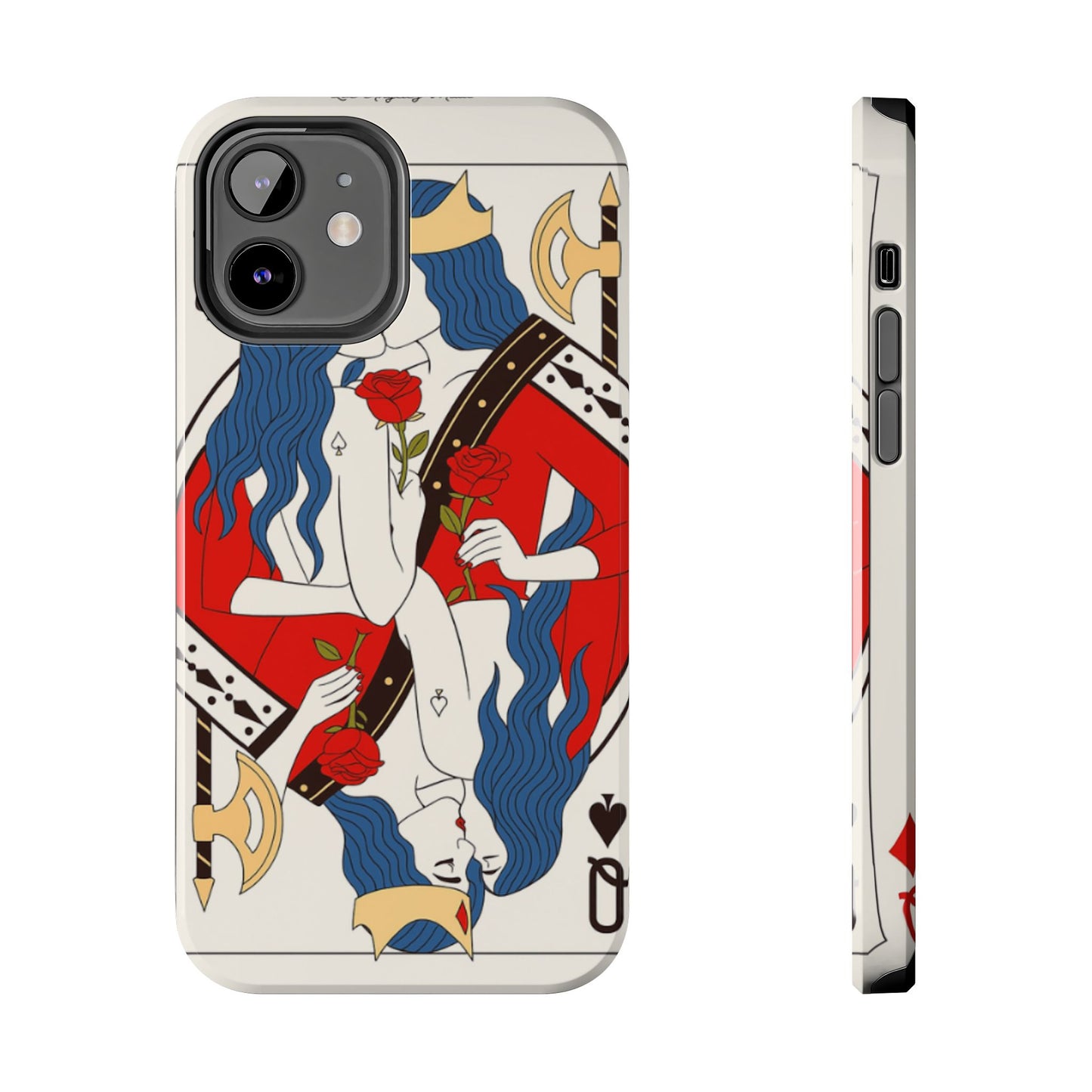 Los Angelez Made x Two Queens Card Tough Phone Case