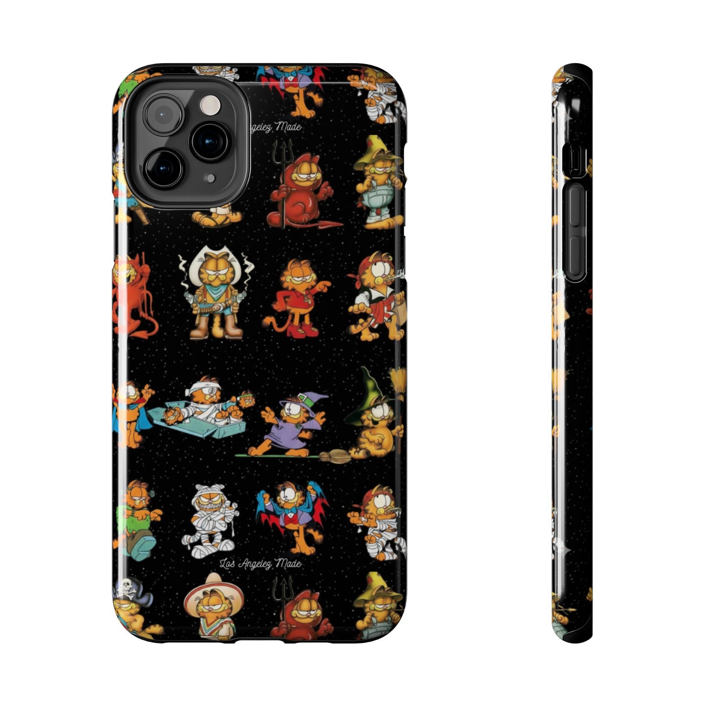 Los Angelez Made x Garfield Halloween Sticker Sheet Tough Phone Case