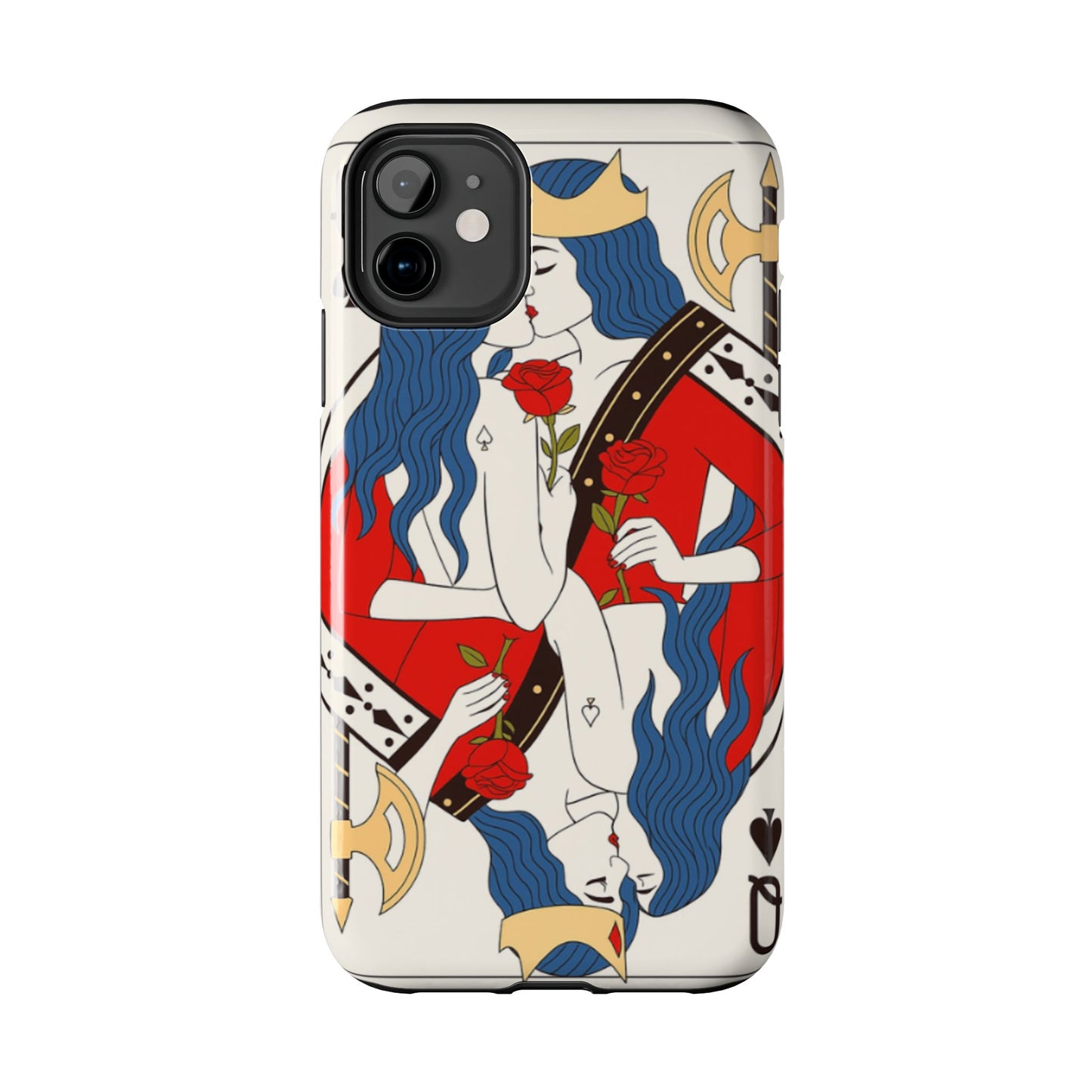 Los Angelez Made x Two Queens Card Tough Phone Case