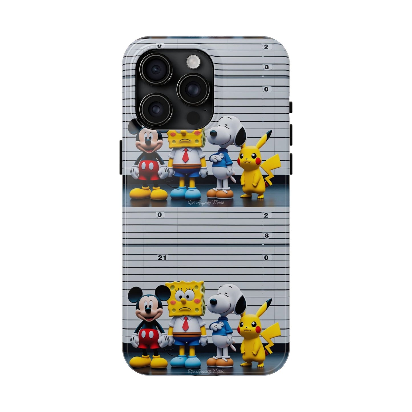 Los Angelez Made x Cartoon Police Line Up Tough Phone Case