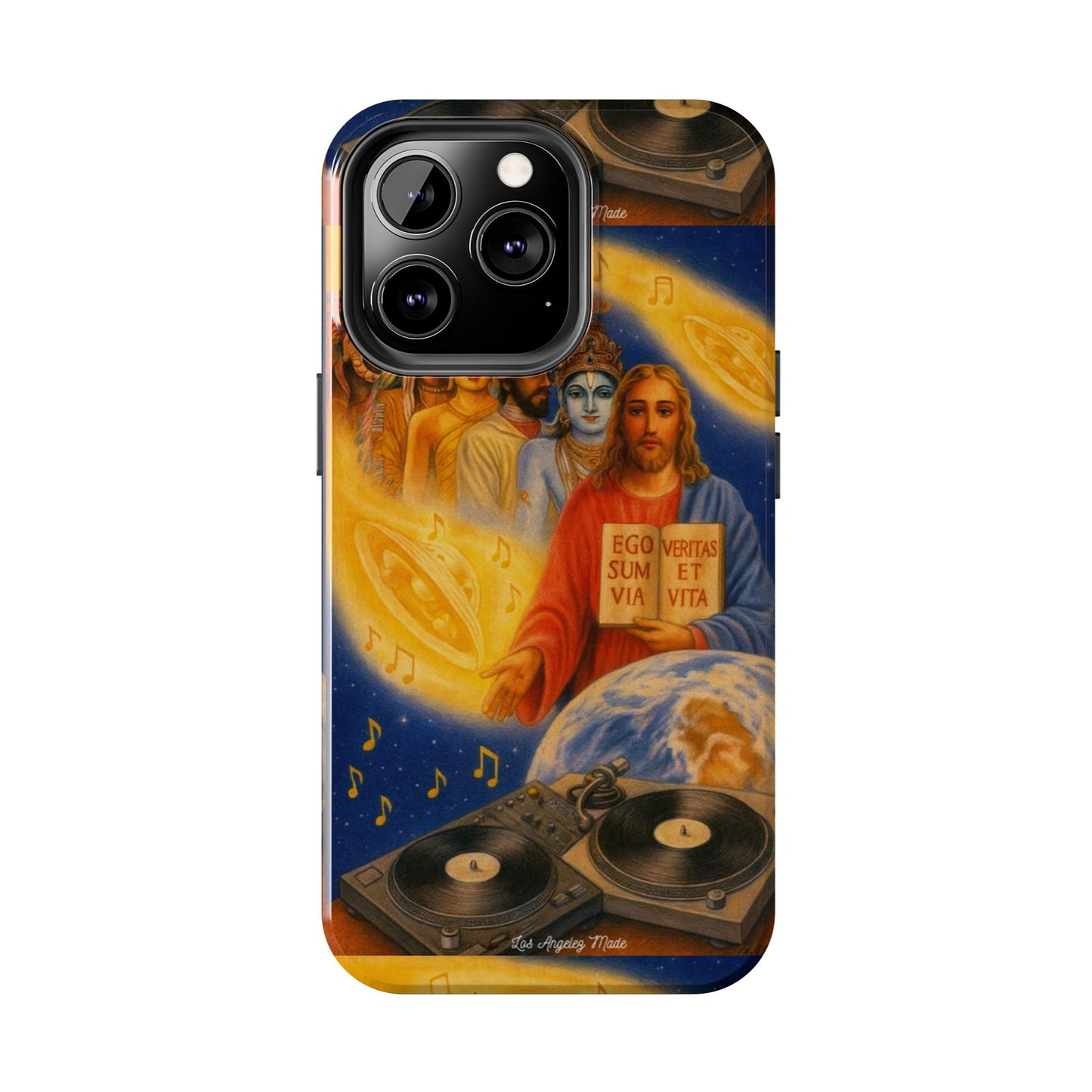 Los Angelez Made x God Is A DJ Tough Phone Case