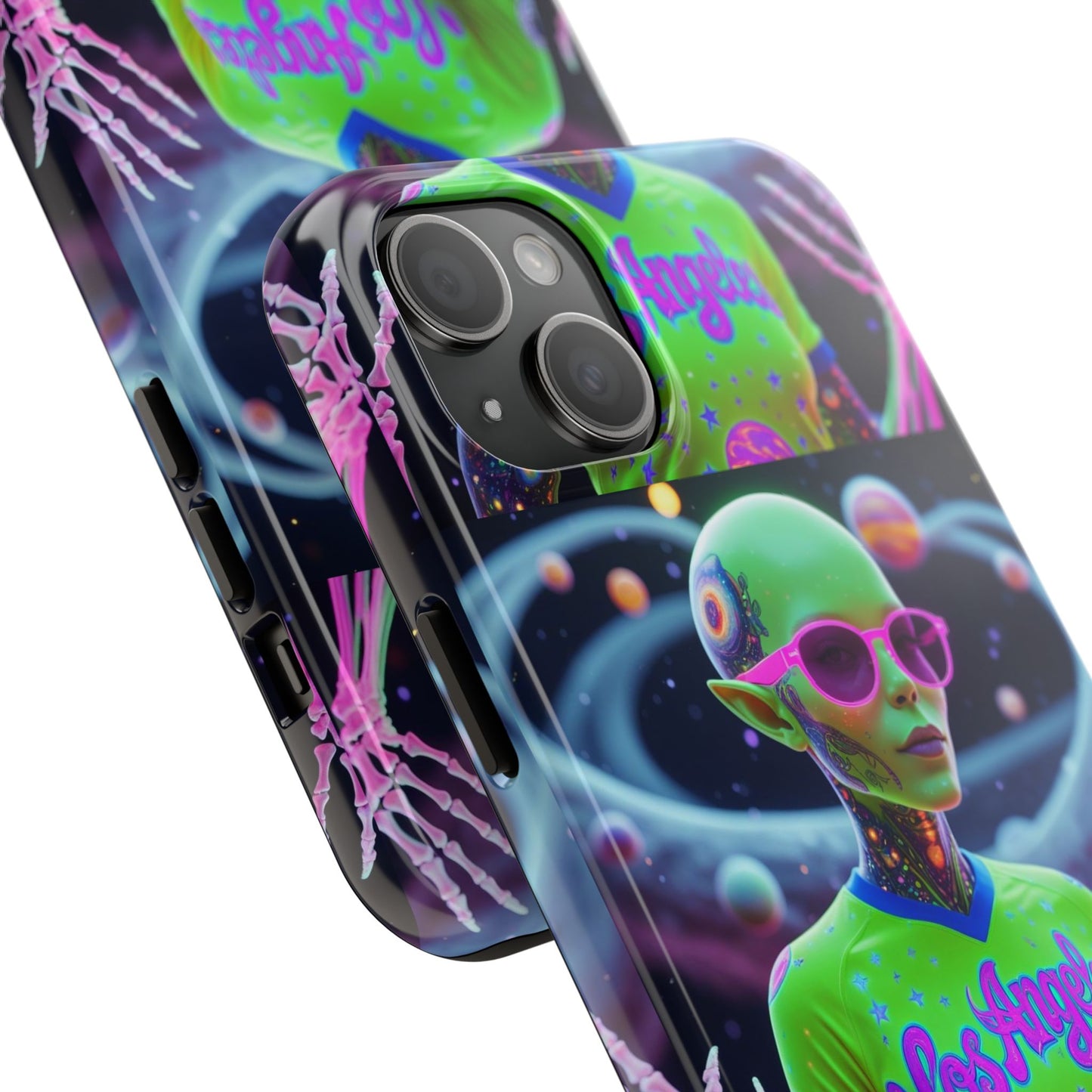 Los Angelez Made x Neon Alien Tough Phone Case