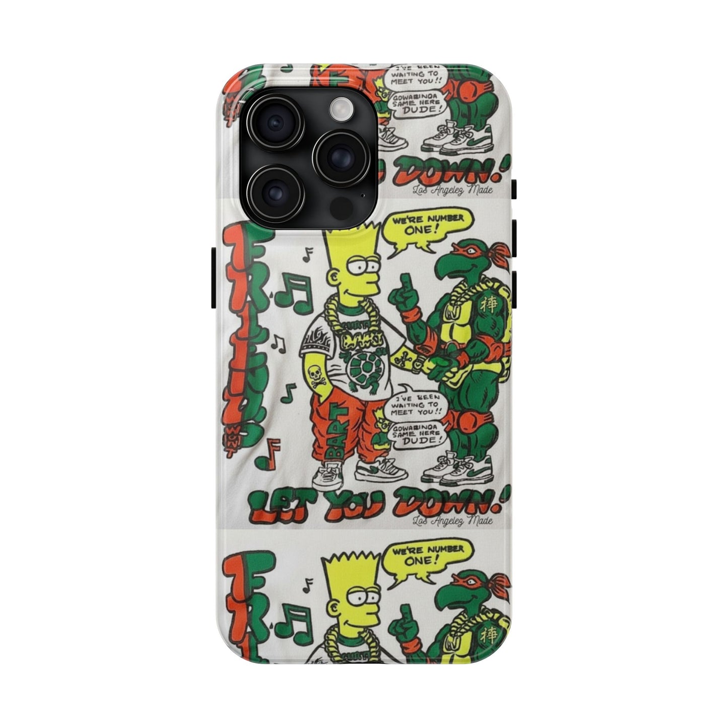 Los Angelez Made x Bart & TMNT Tough Phone Case