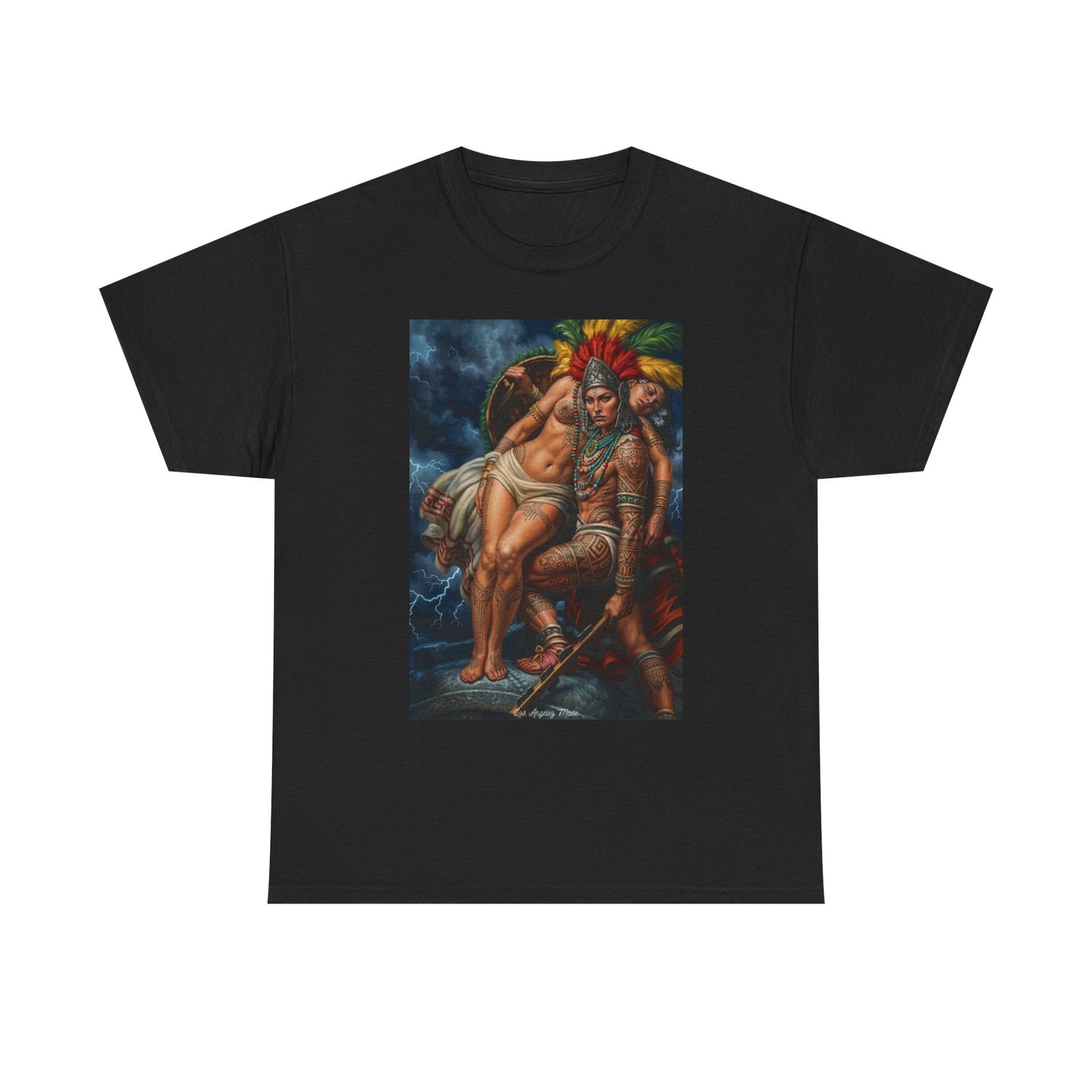 Los Angelez Made x Aztec Lesbian Pride Unisex Heavy Cotton T-Shirt