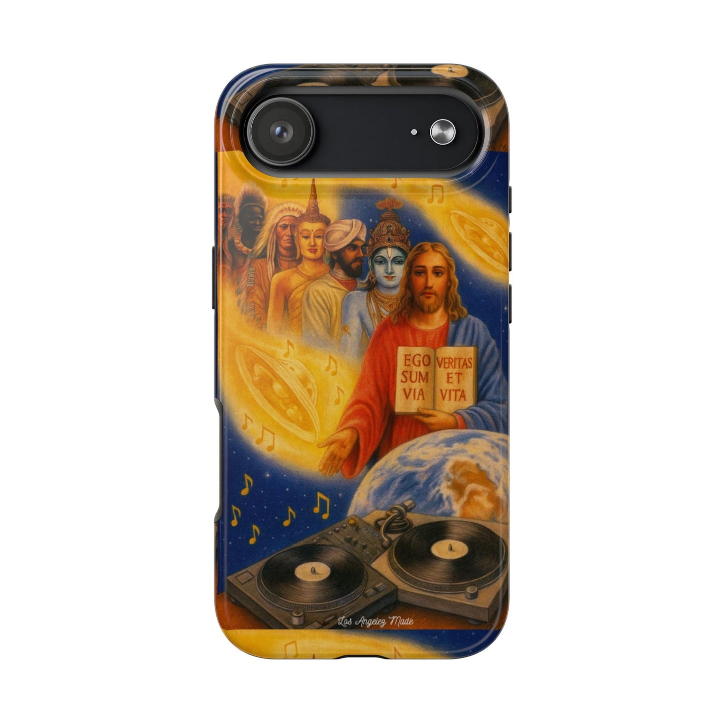Los Angelez Made x God Is A DJ Tough Phone Case