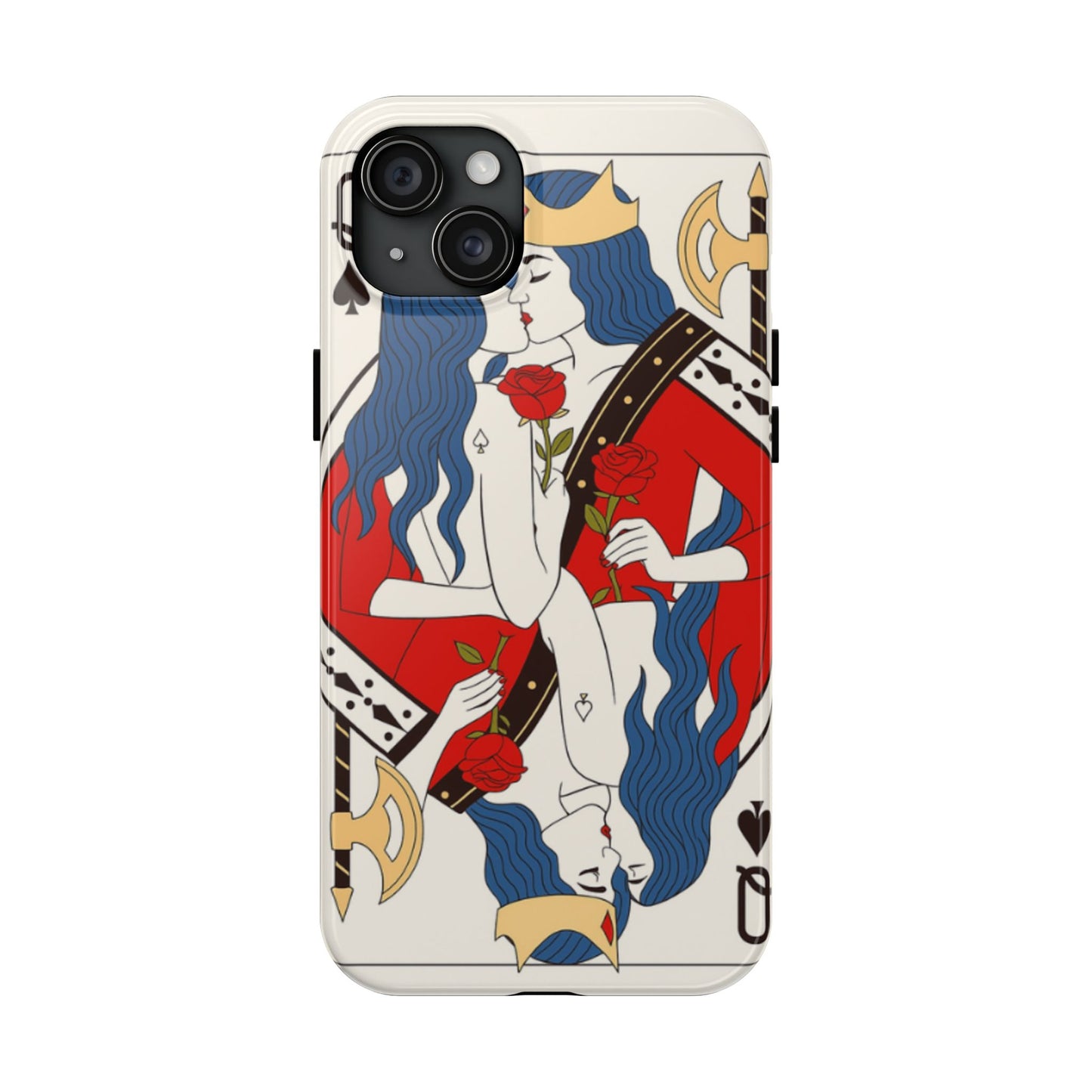 Los Angelez Made x Two Queens Card Tough Phone Case