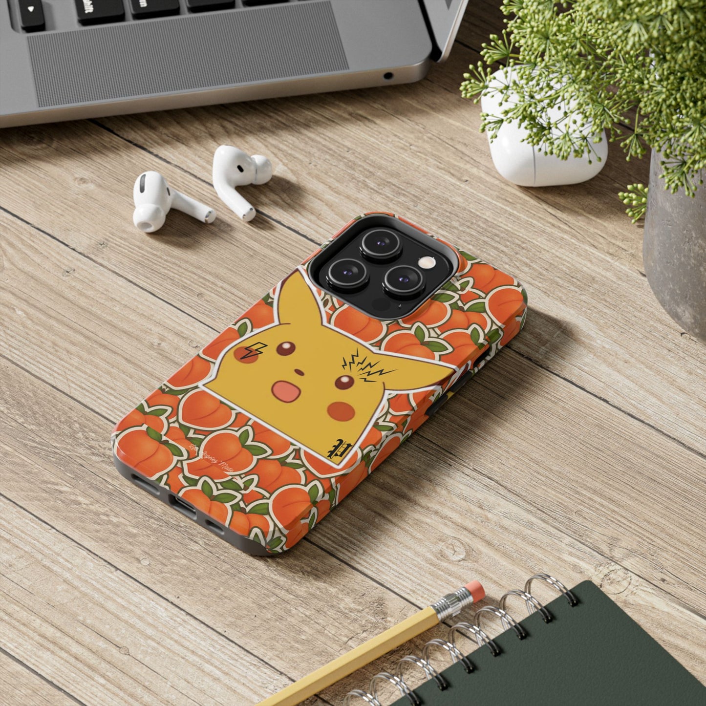 Los Angelez Made x Shocked Pika Peach Tough Phone Case