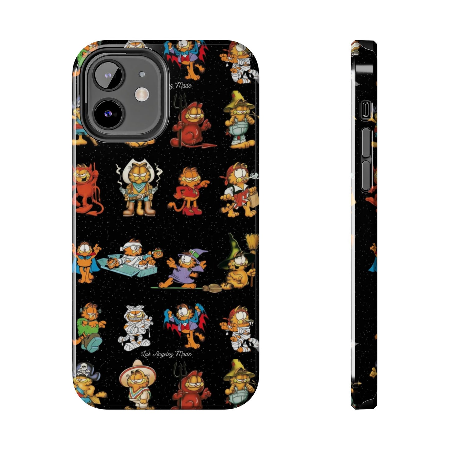 Los Angelez Made x Garfield Halloween Sticker Sheet Tough Phone Case