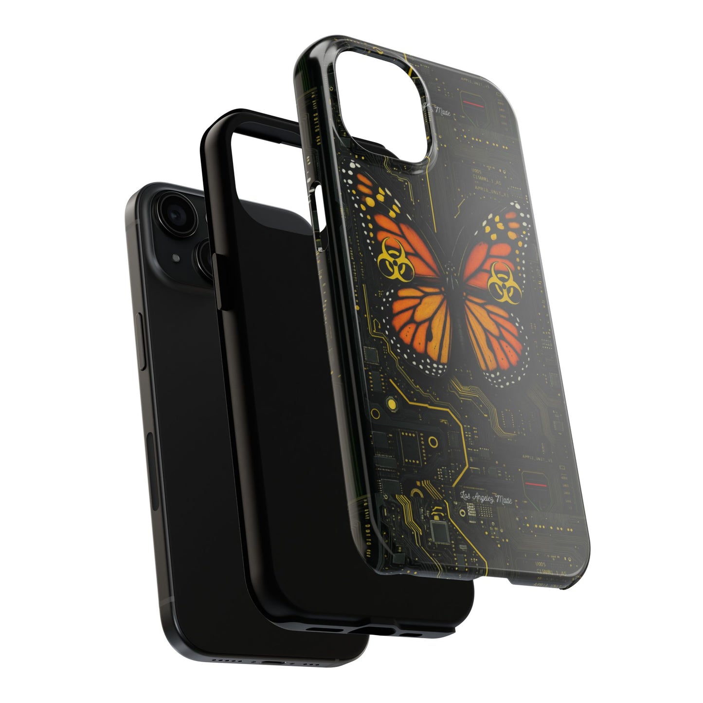 Los Angelez Made x Cyber Butterfly Tough Phone Case