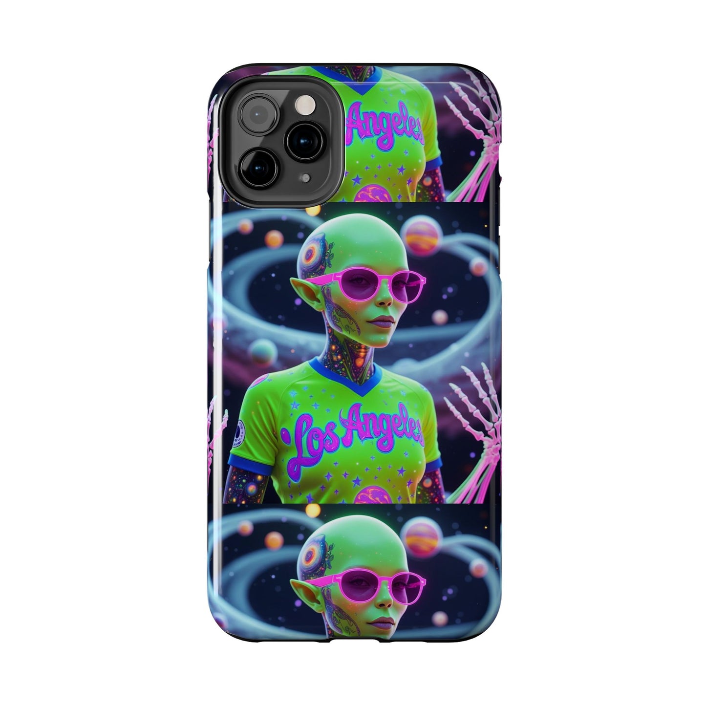 Los Angelez Made x Neon Alien Tough Phone Case