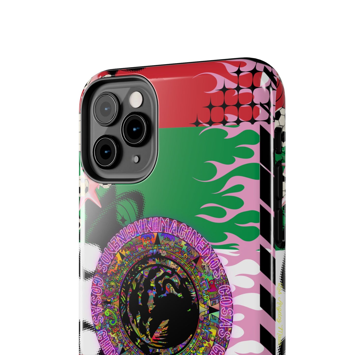 Los Angelez Made x Mexican Flag Tough Phone Case