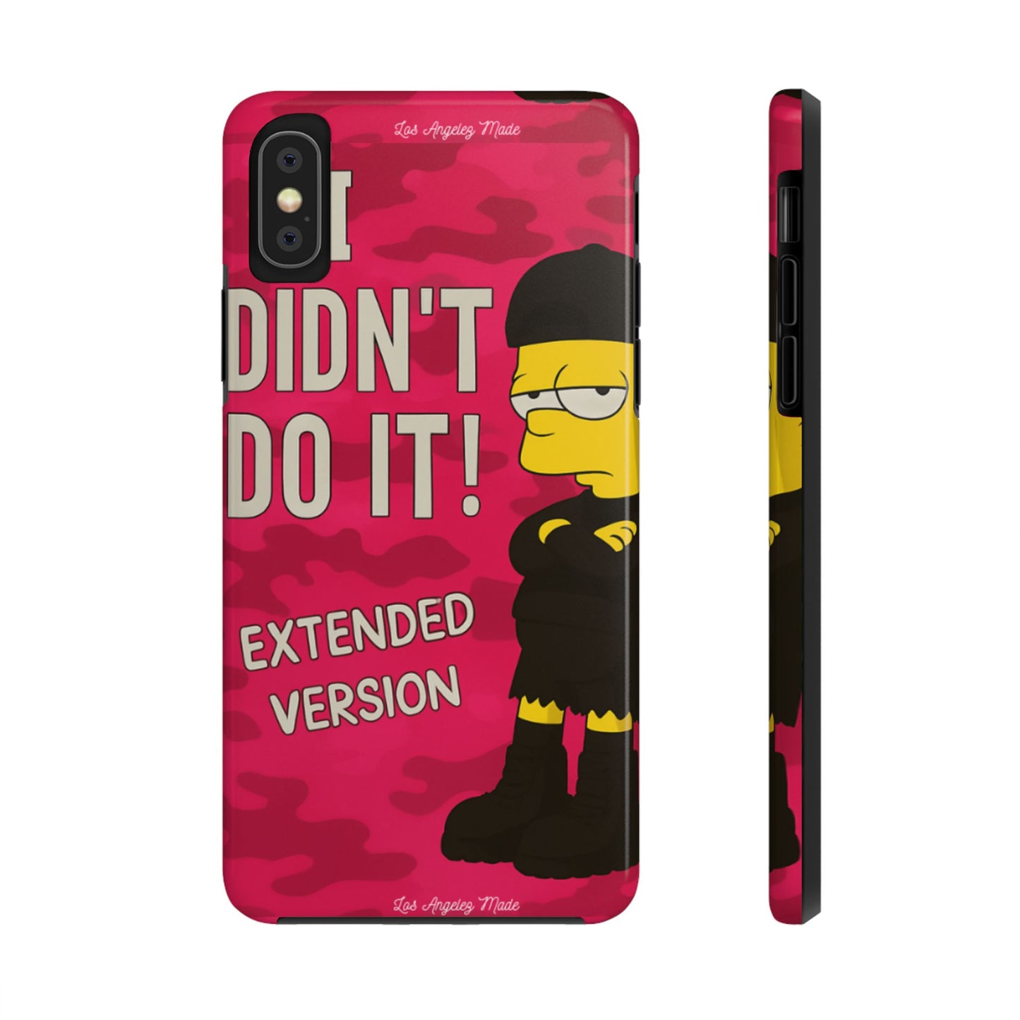 Los Angelez Made x Bart Simpson Extended Version Tough Phone Case