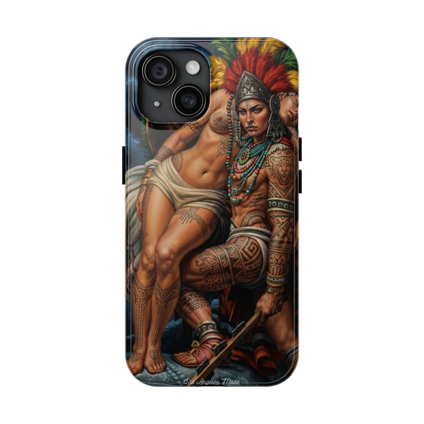 Los Angelez Made x Aztec Lesbian Pride Tough Phone Case