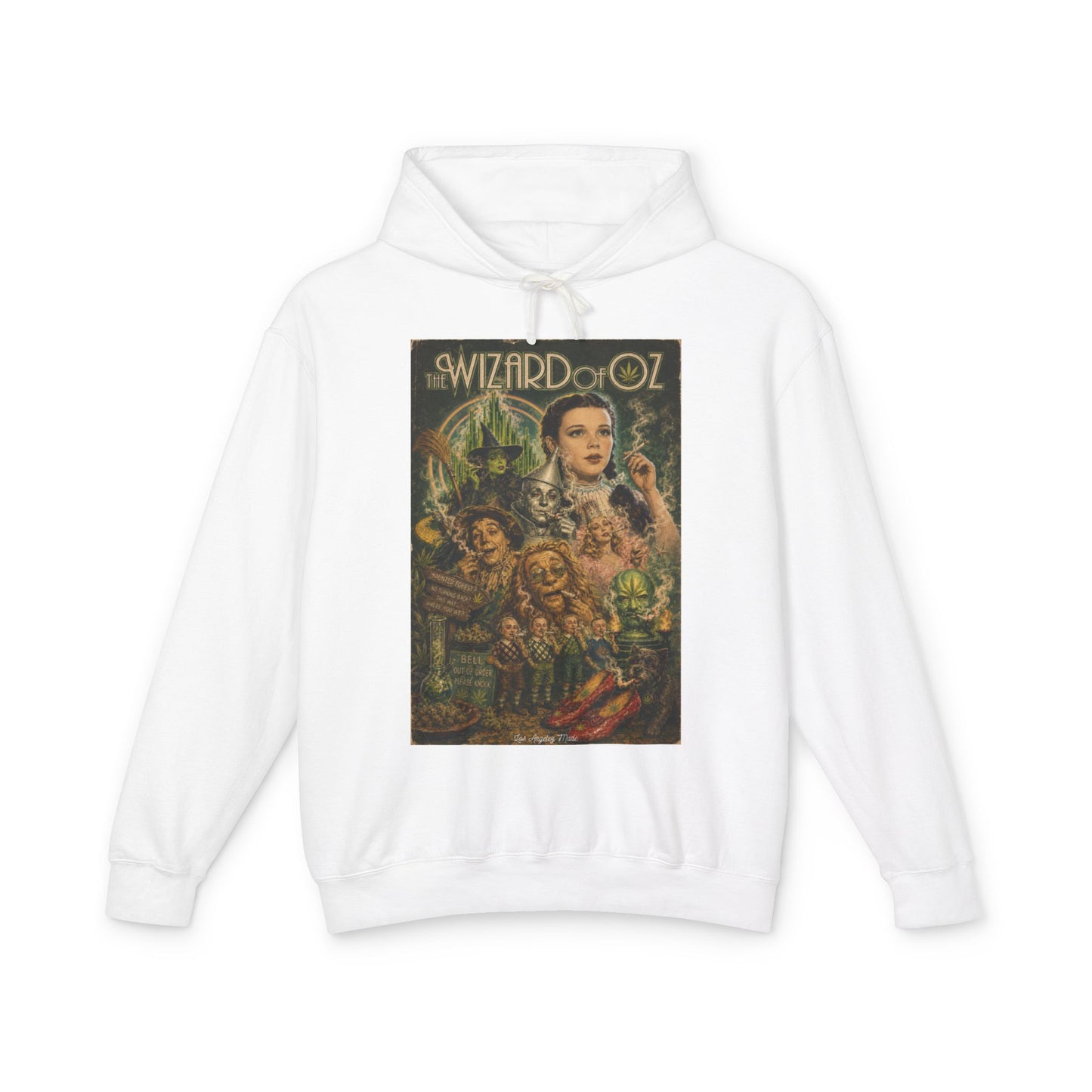 Los Angelez Made x Wizard of Oz Hoodie Unisex Lightweight Hooded Sweatshirt