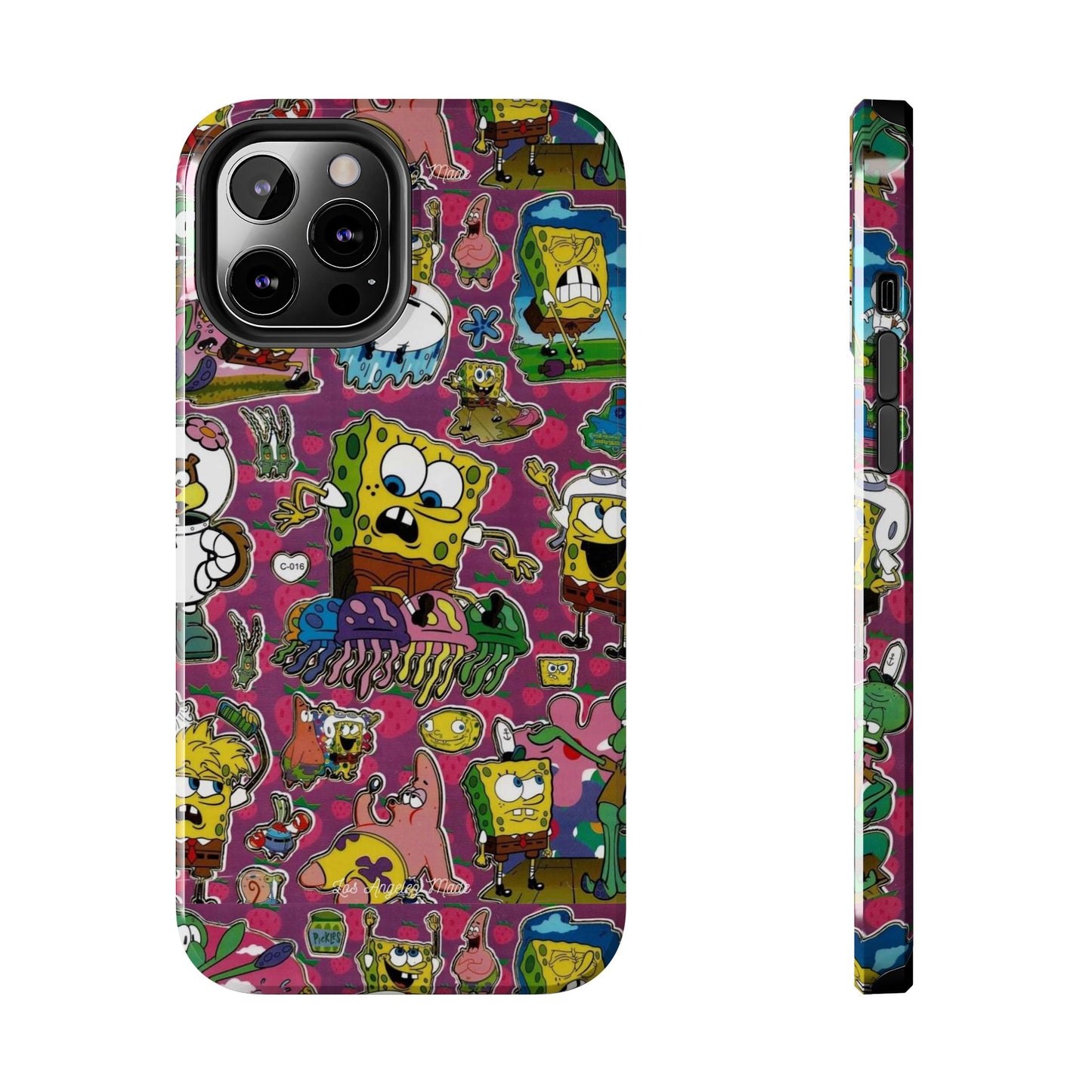 Los Angelez Made x SpongeBob Sticker Sheet Tough Phone Case