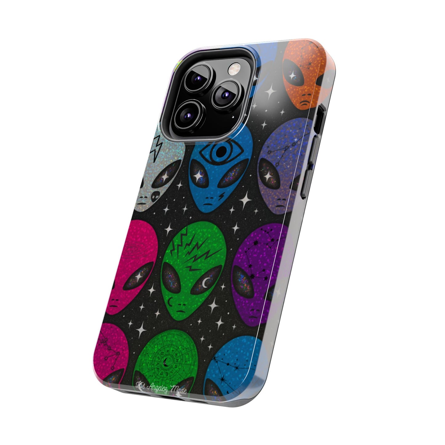 Los Angelez Made x Y2K Alien Sticker Sheet Tough Phone Case