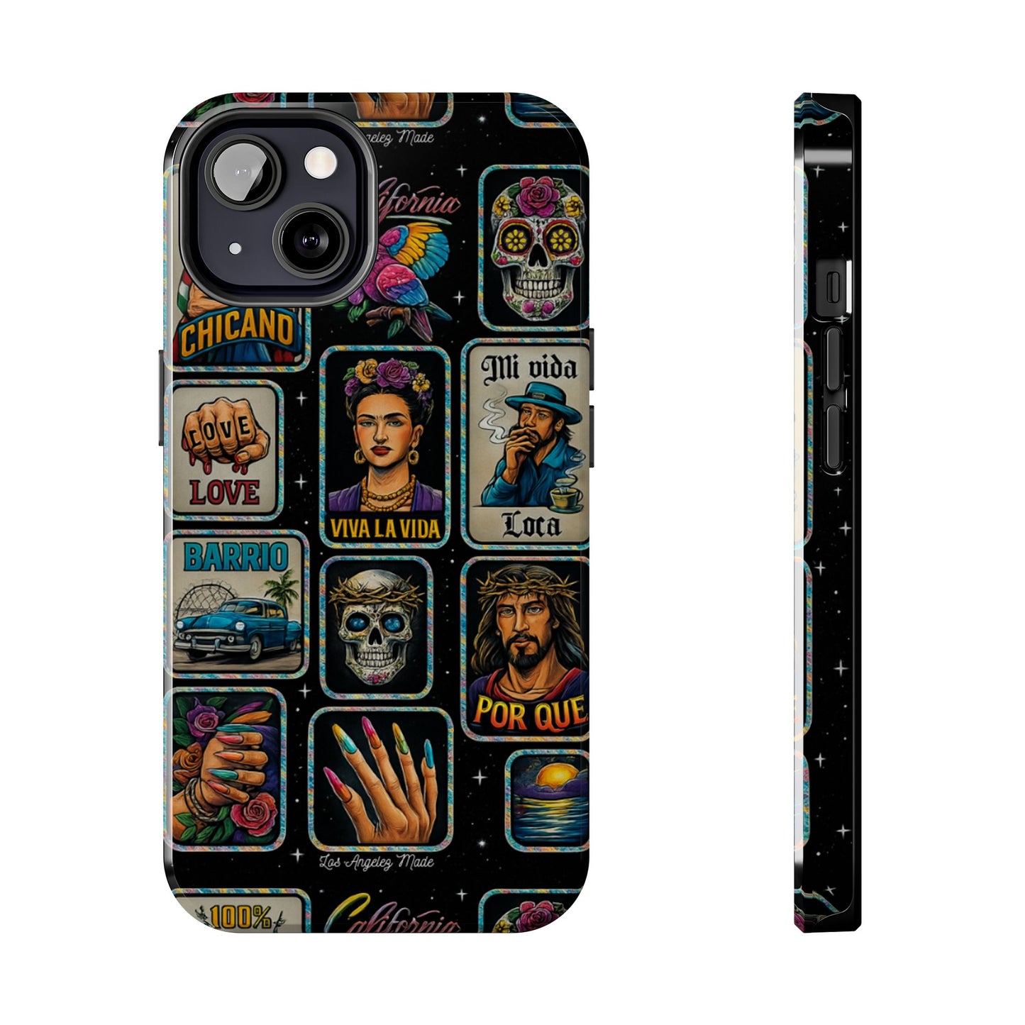 Los Angelez Made x Chicano Vintage Stickers Tough Phone Case