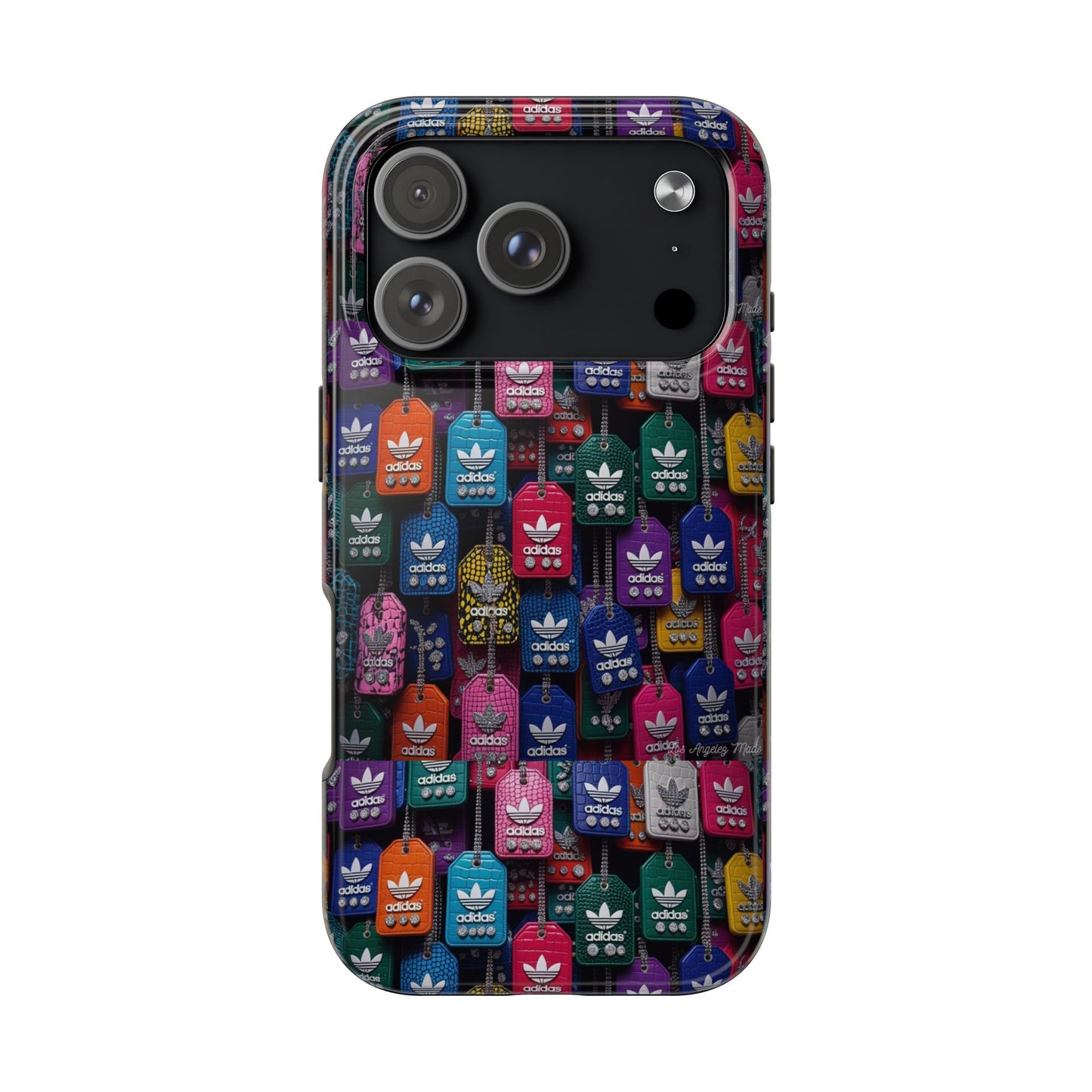 Los Angelez Made x Adidas Leather Tags Tough Phone Case