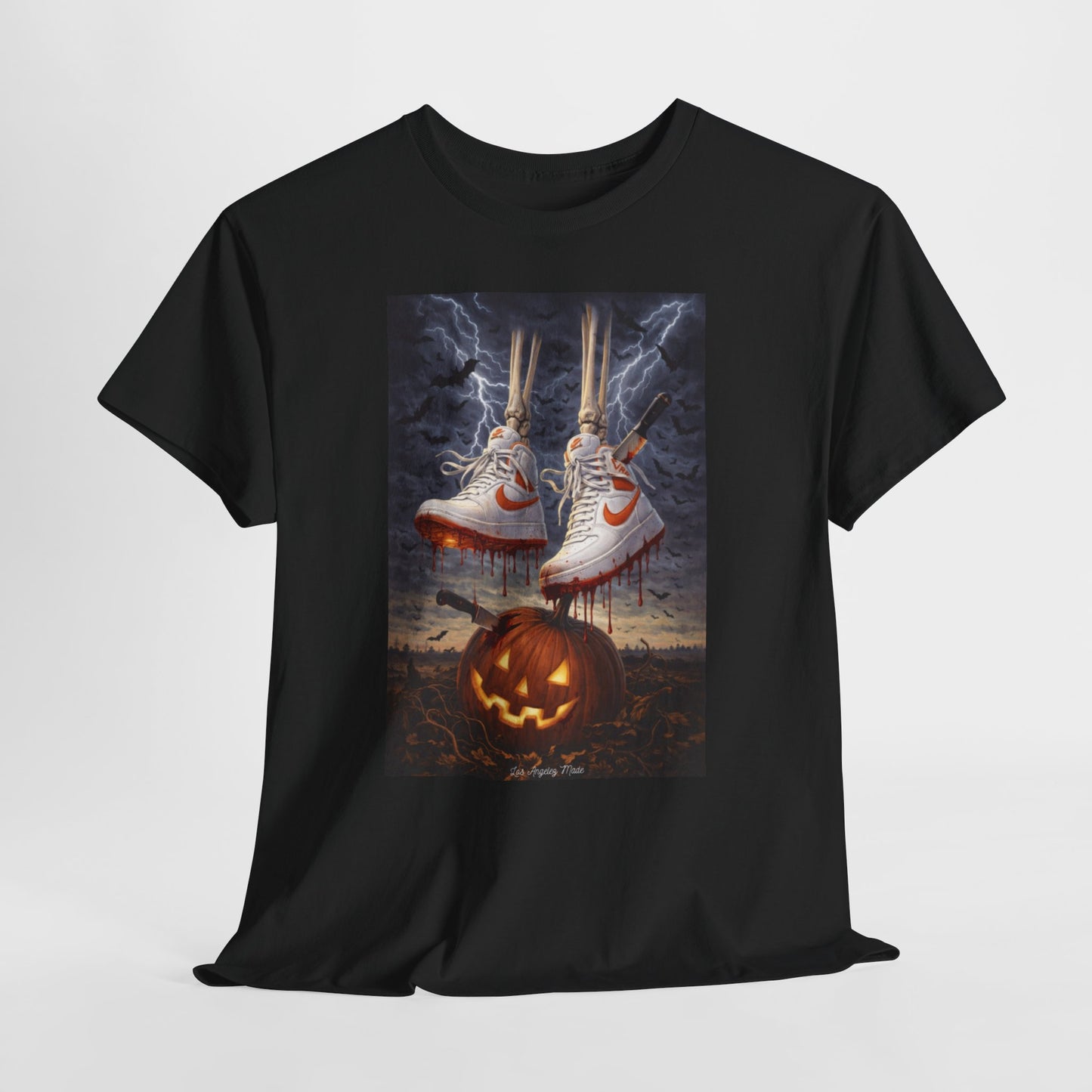 Los Angelez Made x Halloween Nike Ad Unisex Heavy Cotton T-Shirt