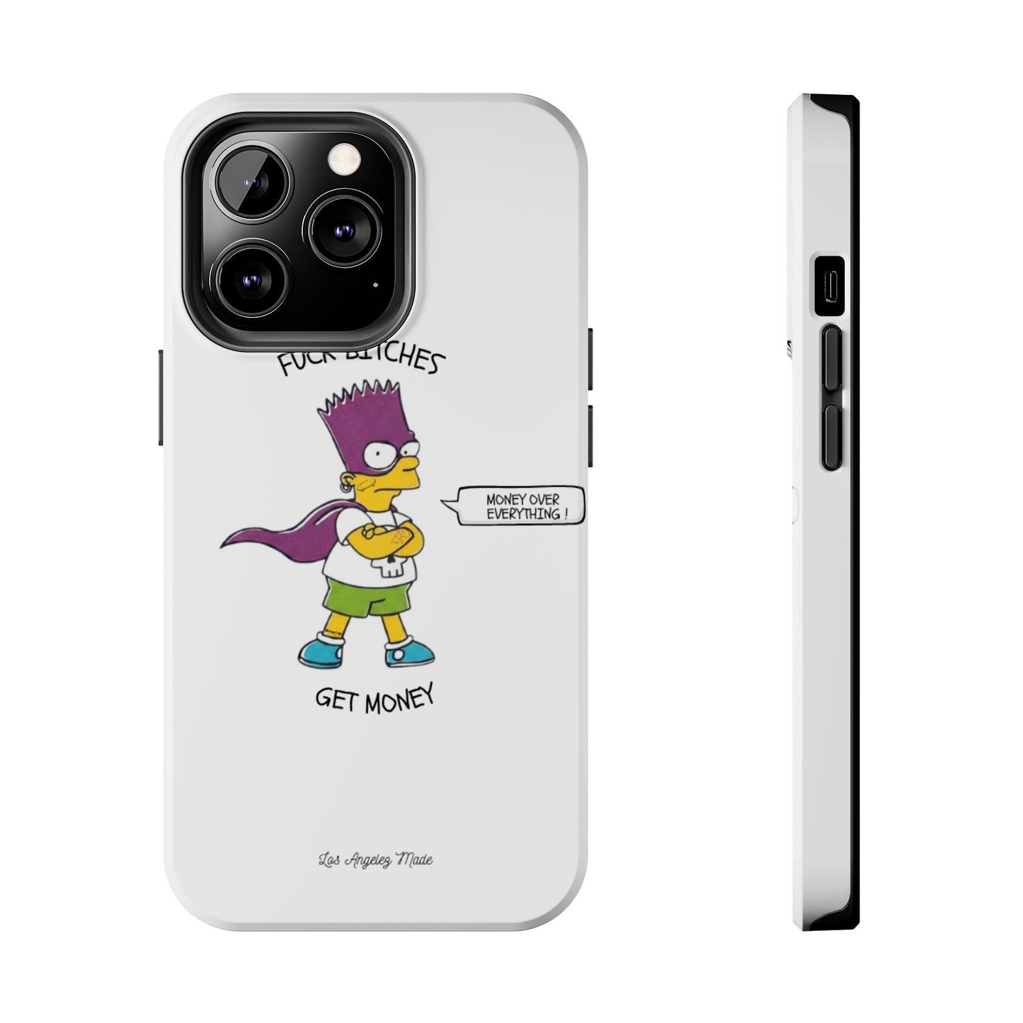 Los Angelez Made x Bart Get Money Tough Phone Case