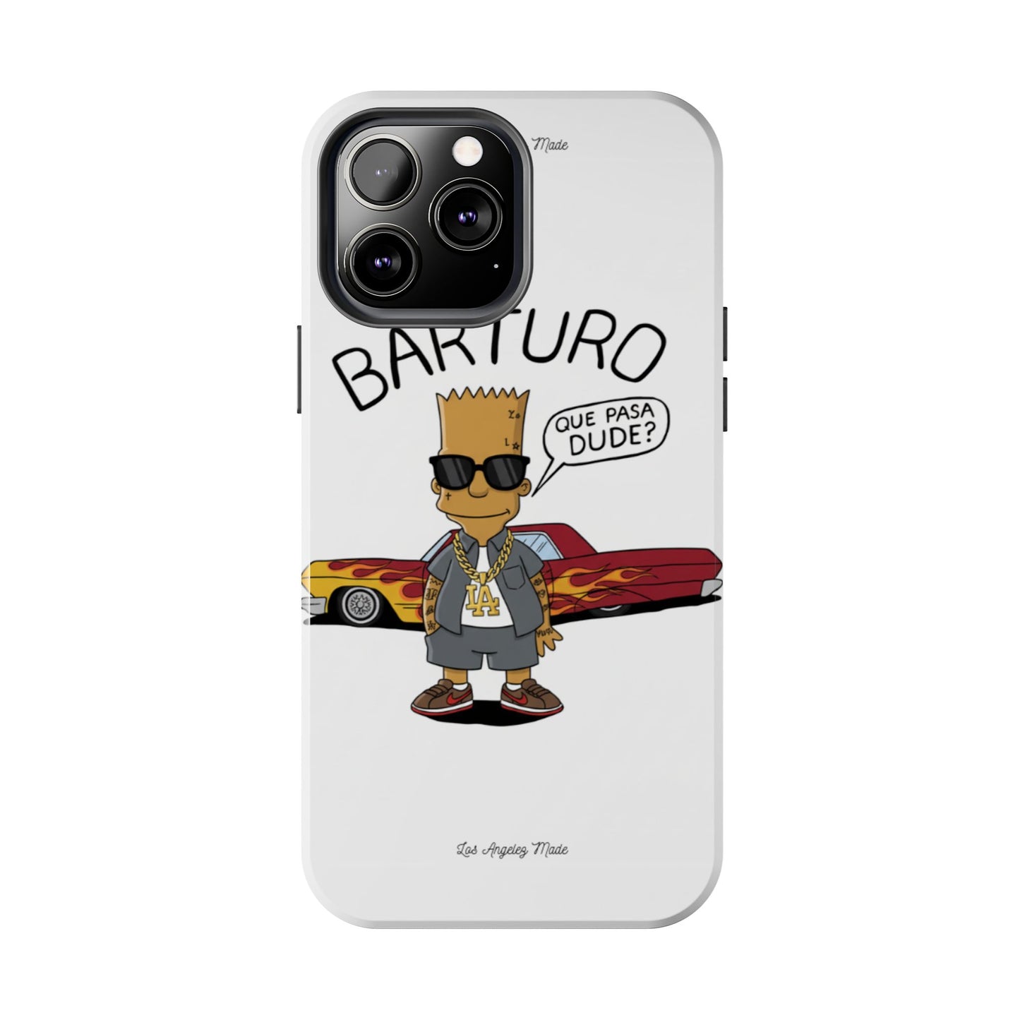 Los Angelez Made x Barturo "Que Pasa Dude?" Tough Phone Case