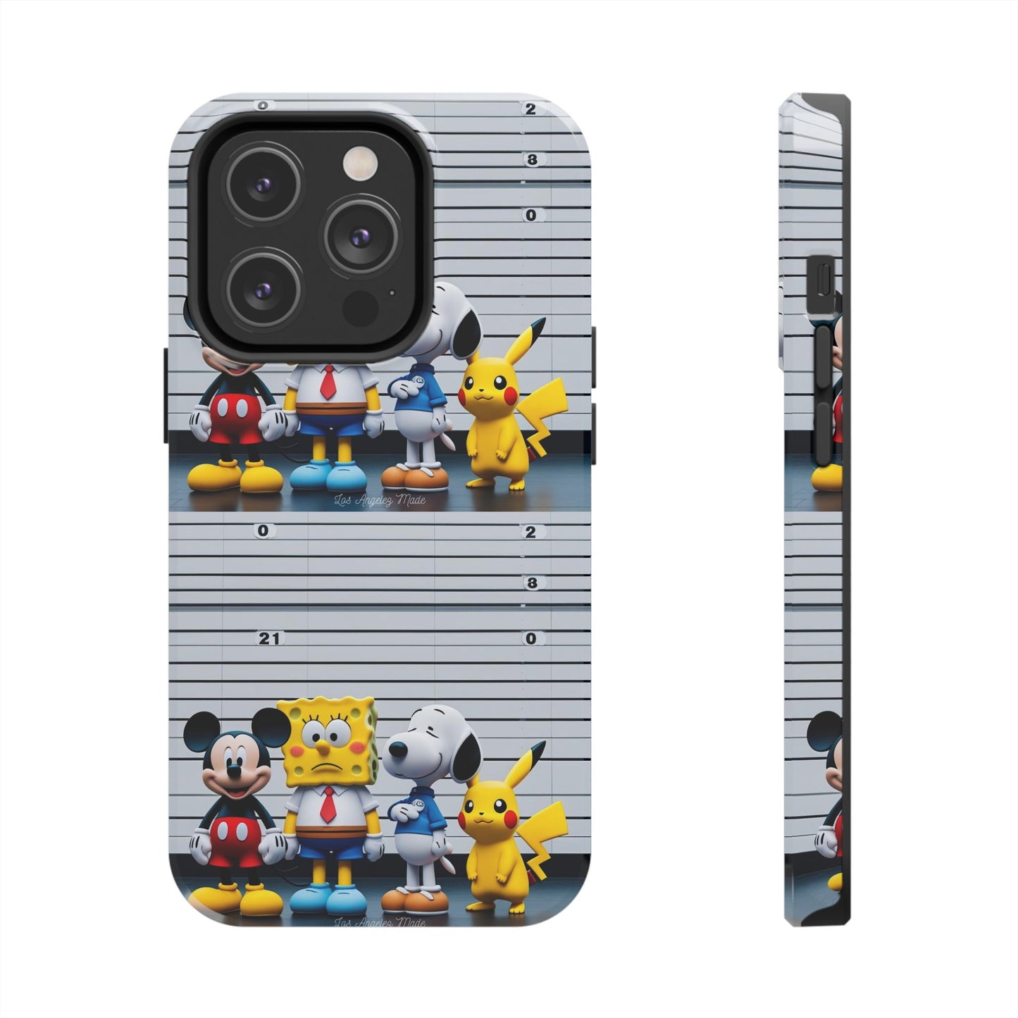 Los Angelez Made x Cartoon Police Line Up Tough Phone Case