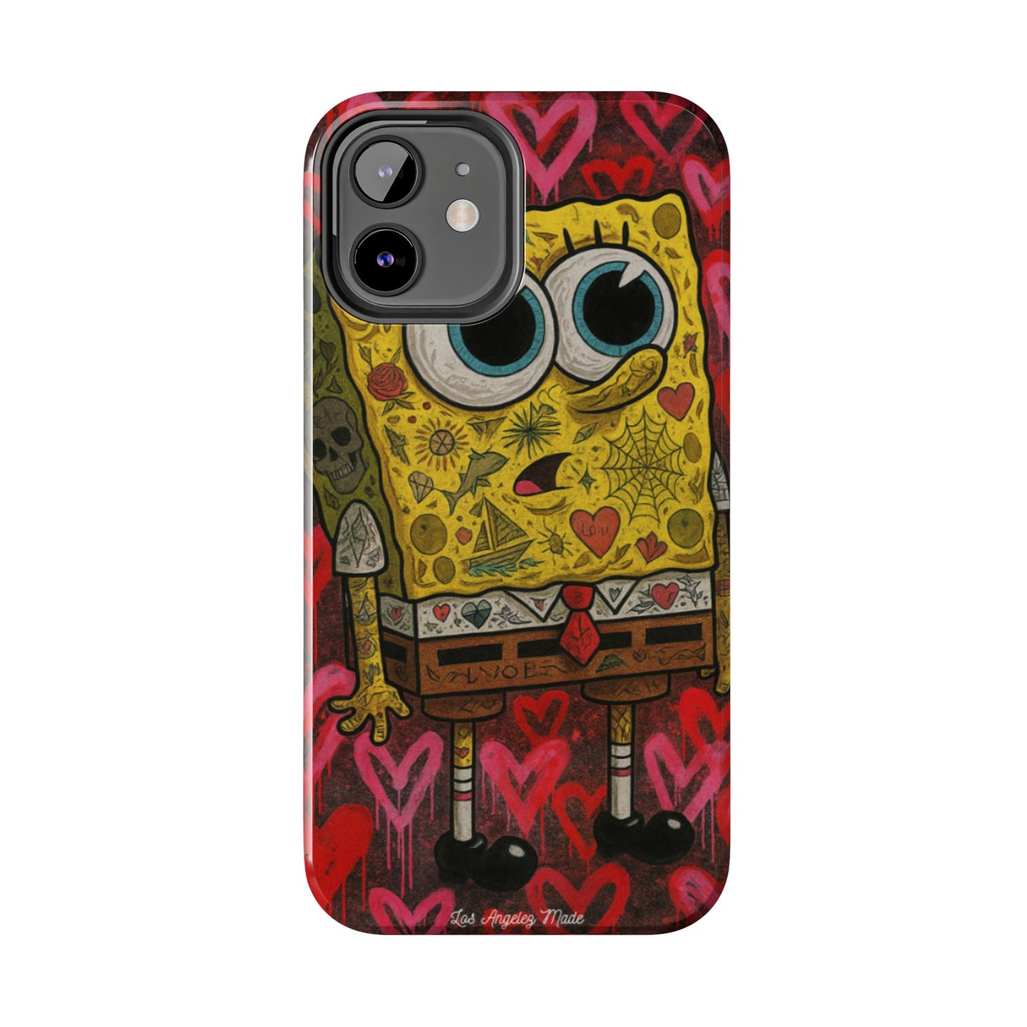Los Angelez Made x Tatted Spongebob Tough Phone Case