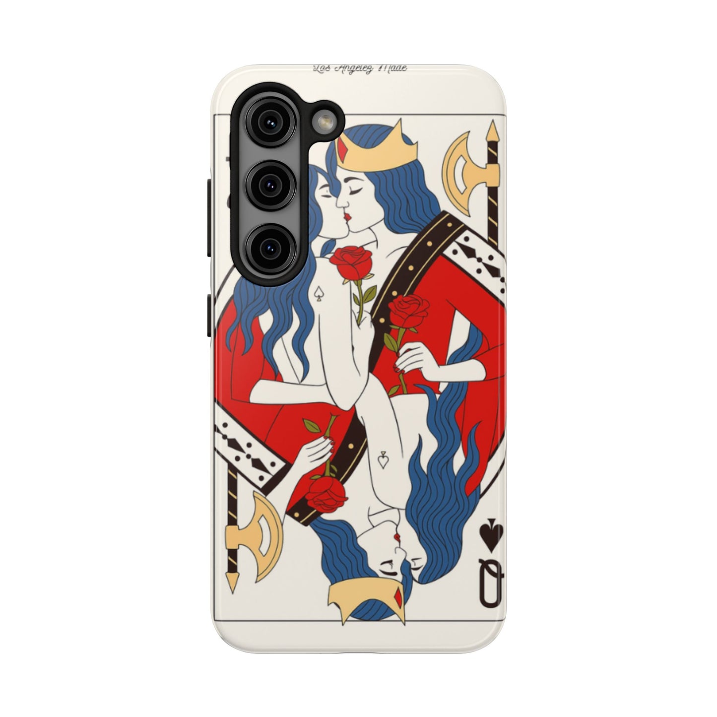 Los Angelez Made x Two Queens Card Tough Phone Case