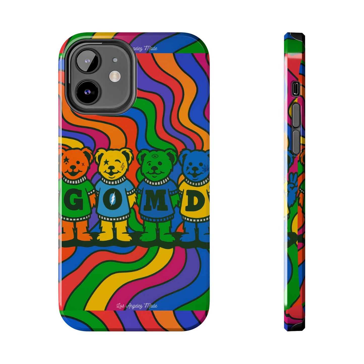 Los Angelez Made x G.O.M.D. Cheer Bears Tough Phone Case