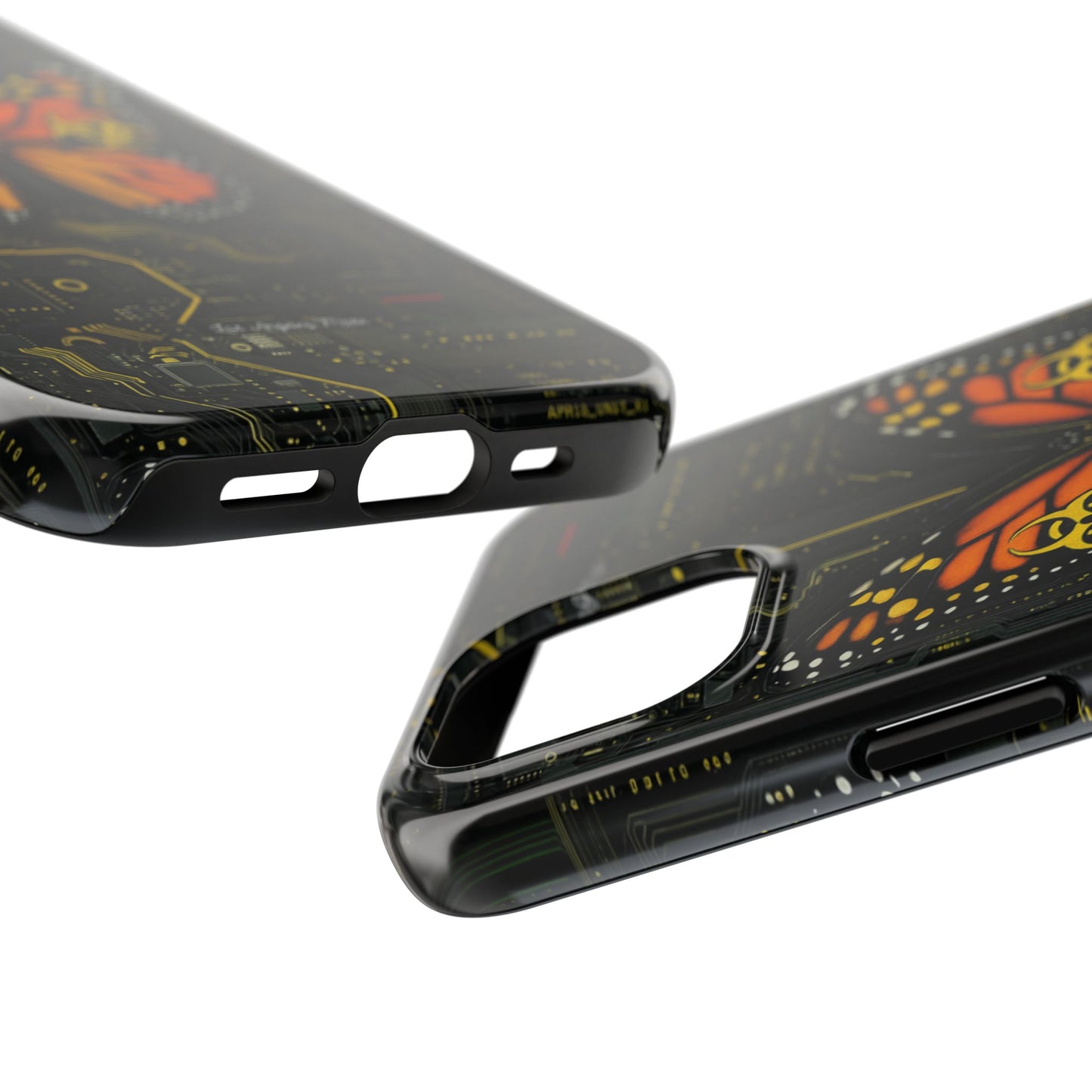 Los Angelez Made x Cyber Butterfly Tough Phone Case