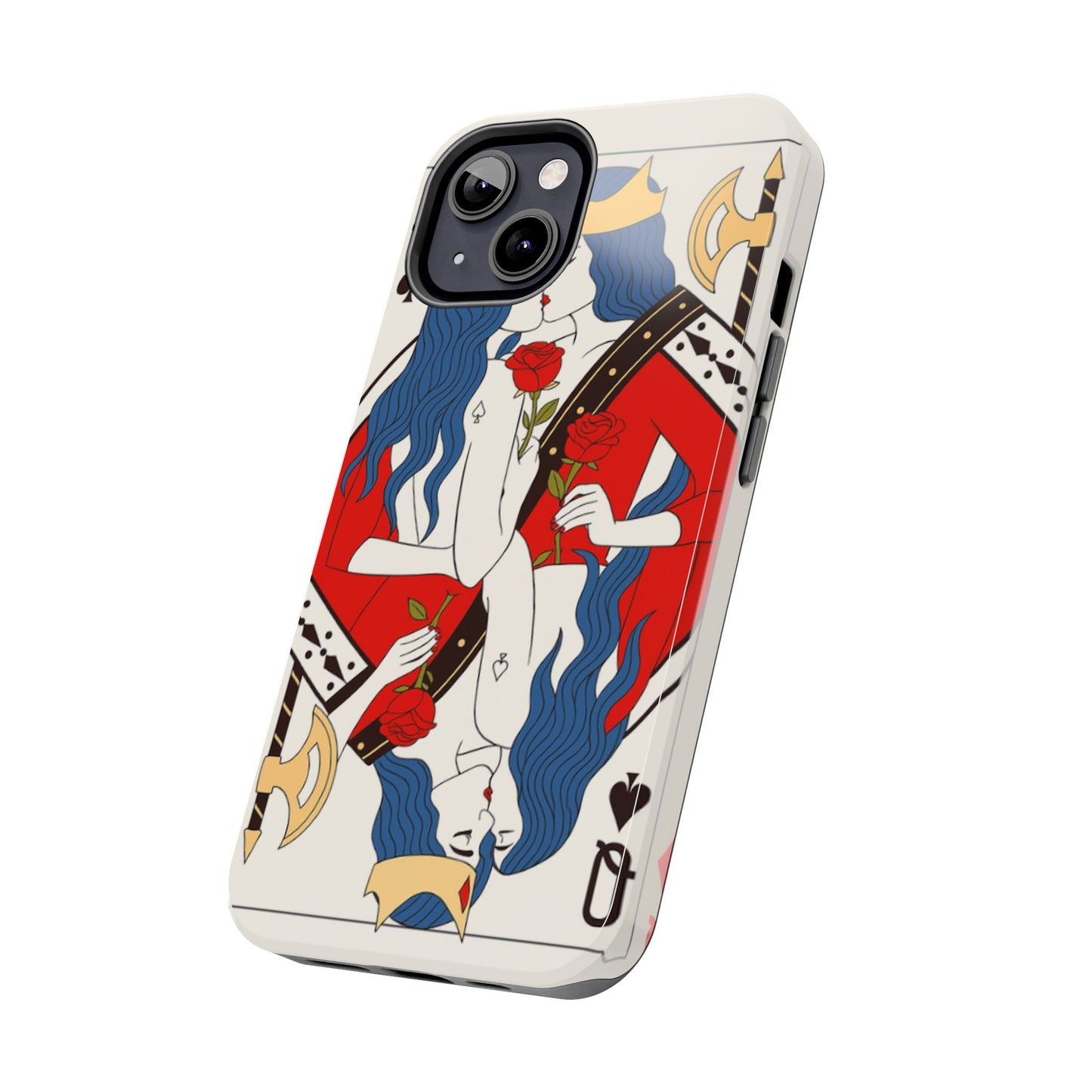 Los Angelez Made x Two Queens Card Tough Phone Case