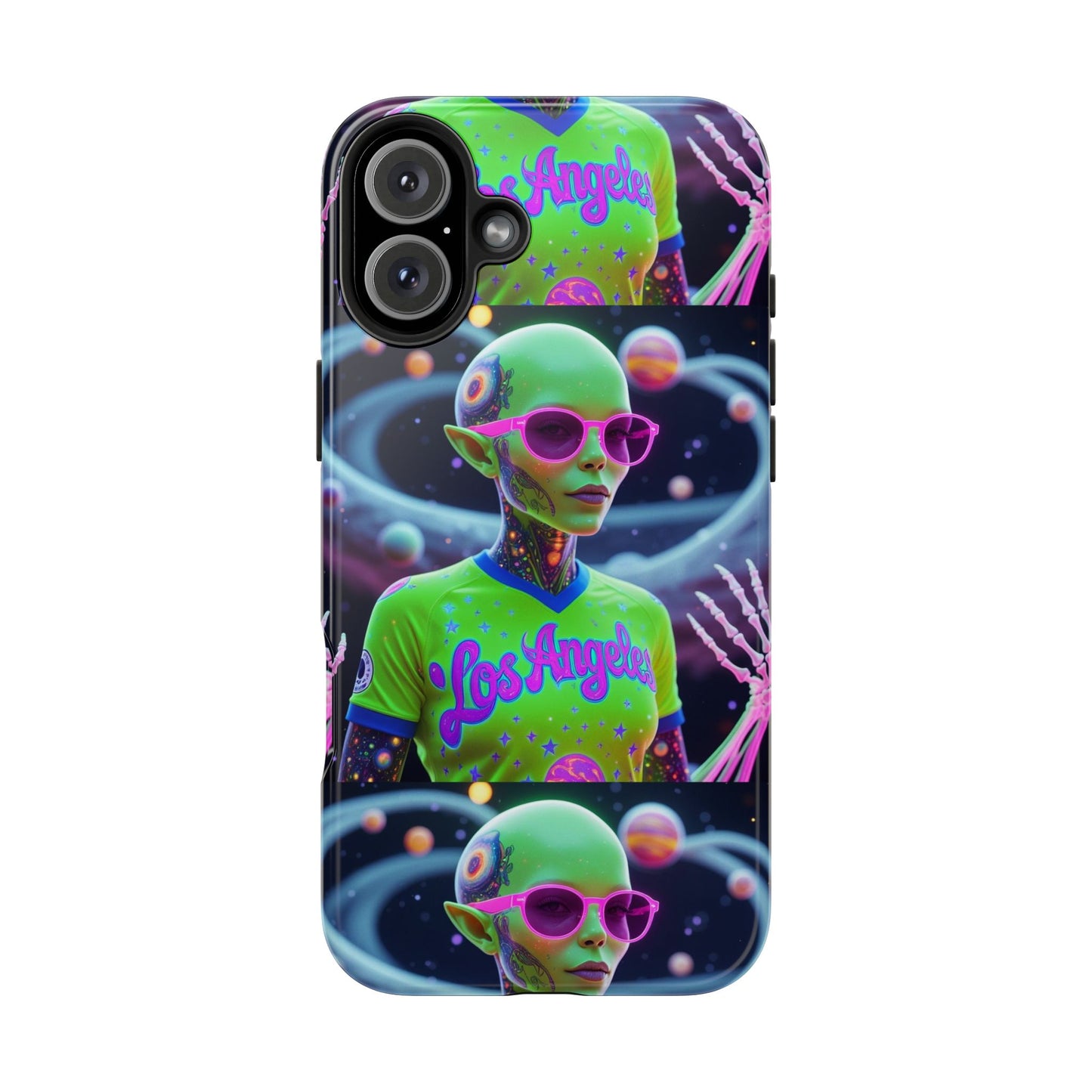 Los Angelez Made x Neon Alien Tough Phone Case