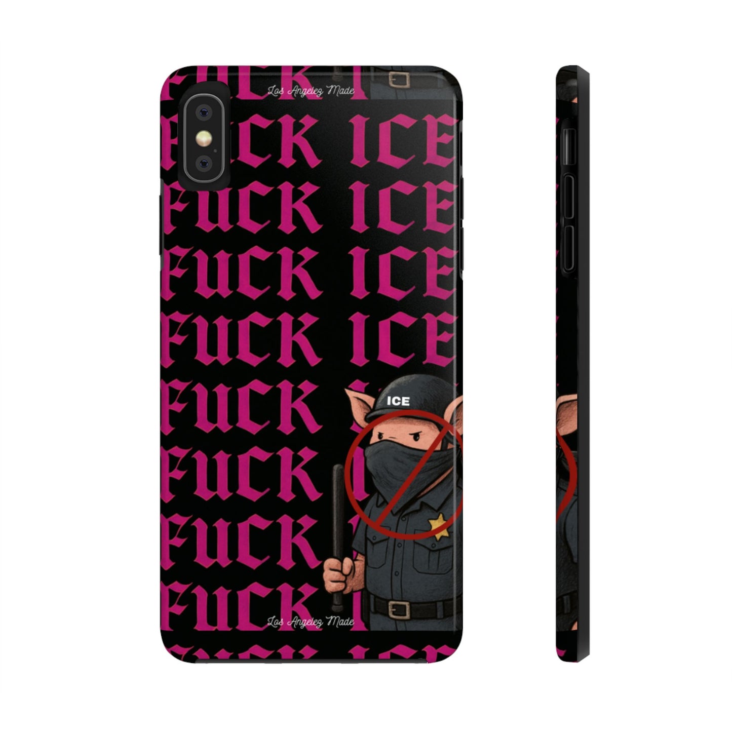 Los Angelez Made x F*ck ICE Tough Phone Case