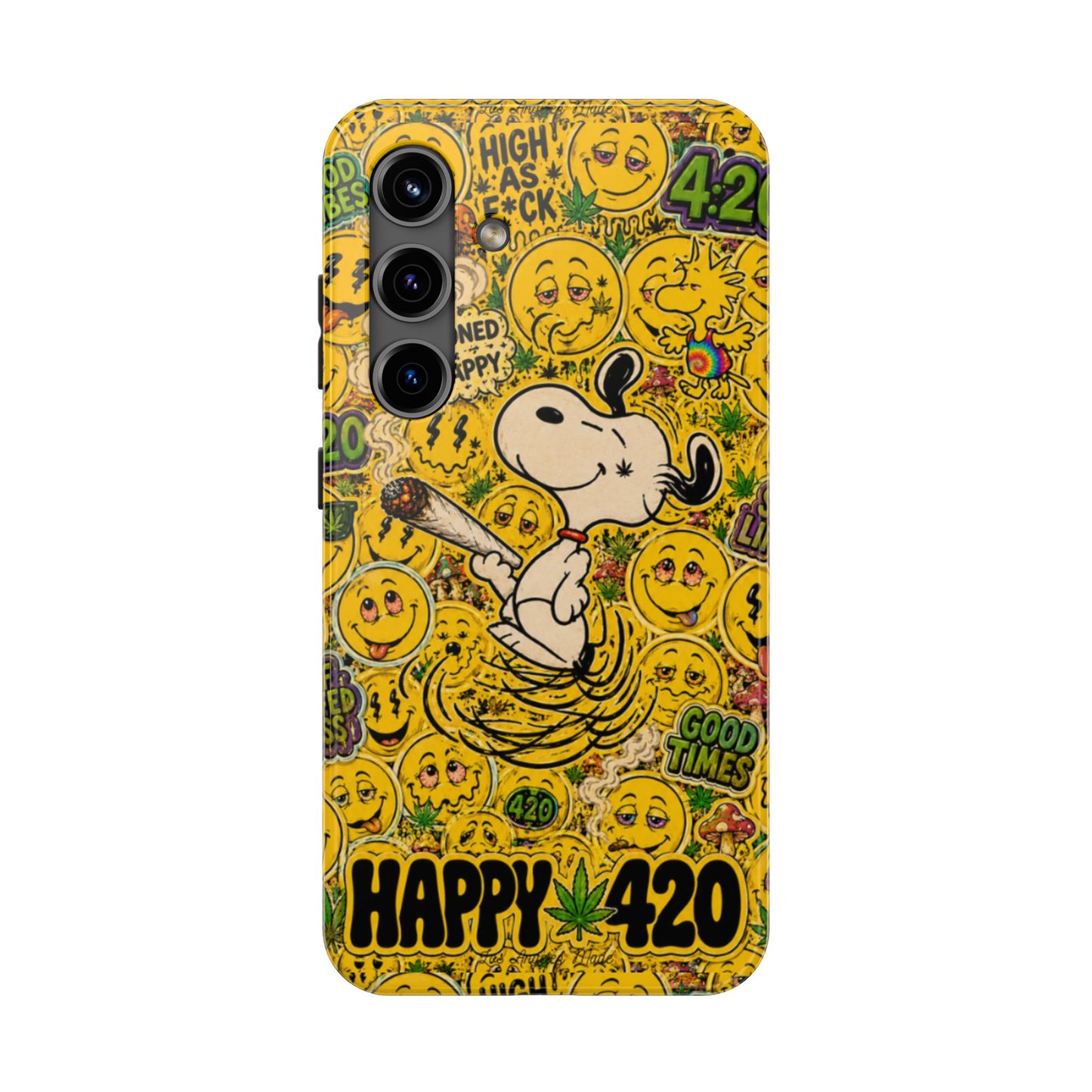 Los Angelez Made x 420 Happy Snoopy Tough Phone Case