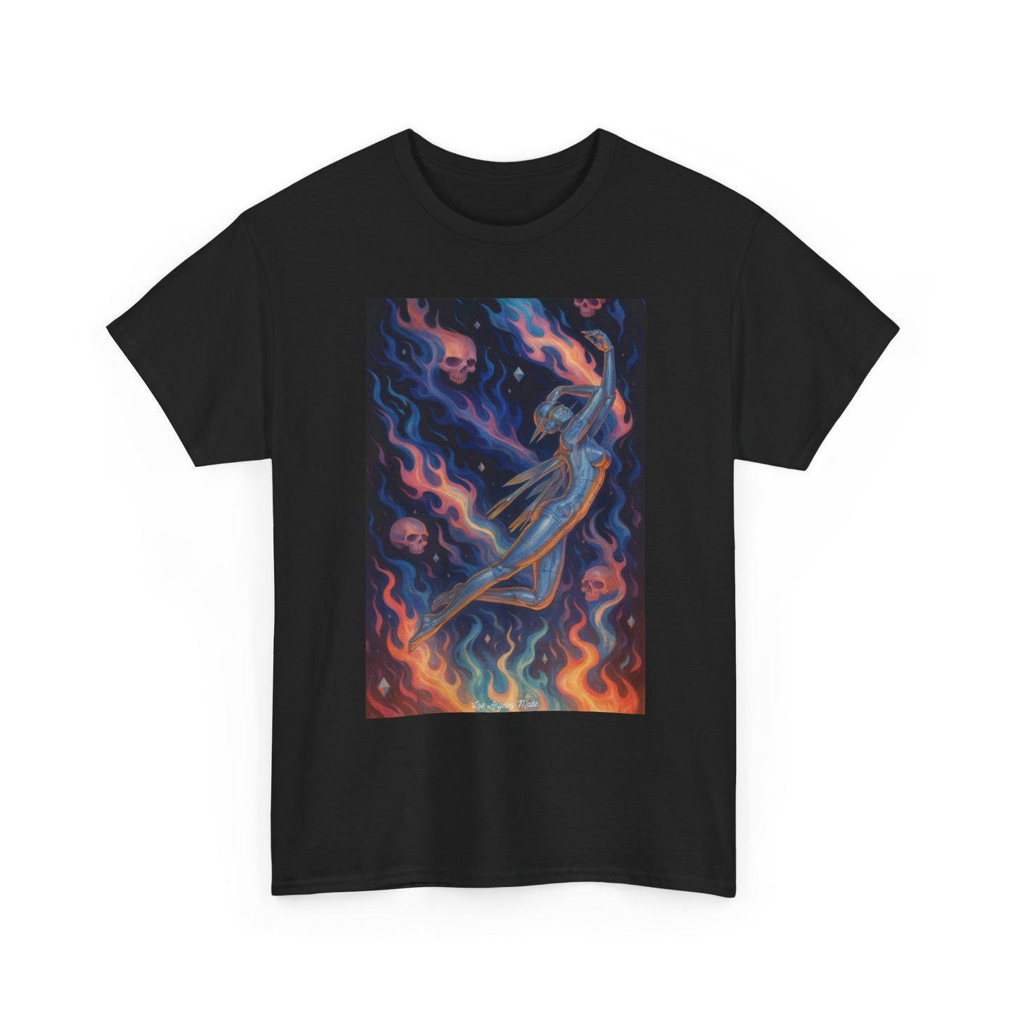 Los Angelez Made x Space Robot Unisex Heavy Cotton T-Shirt