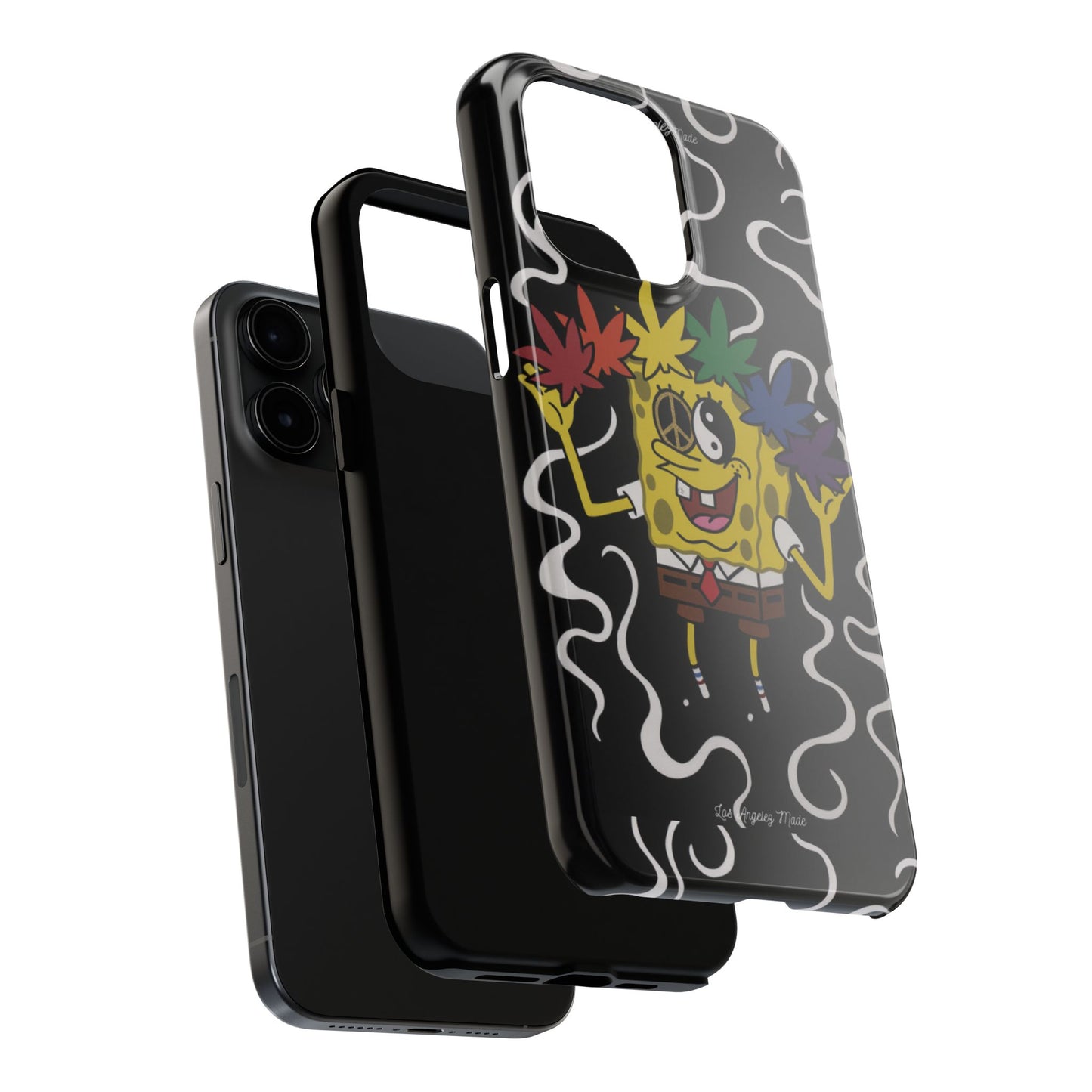 Los Angelez Made x Psychedelic Spongebob Squarepants Tough Phone Case