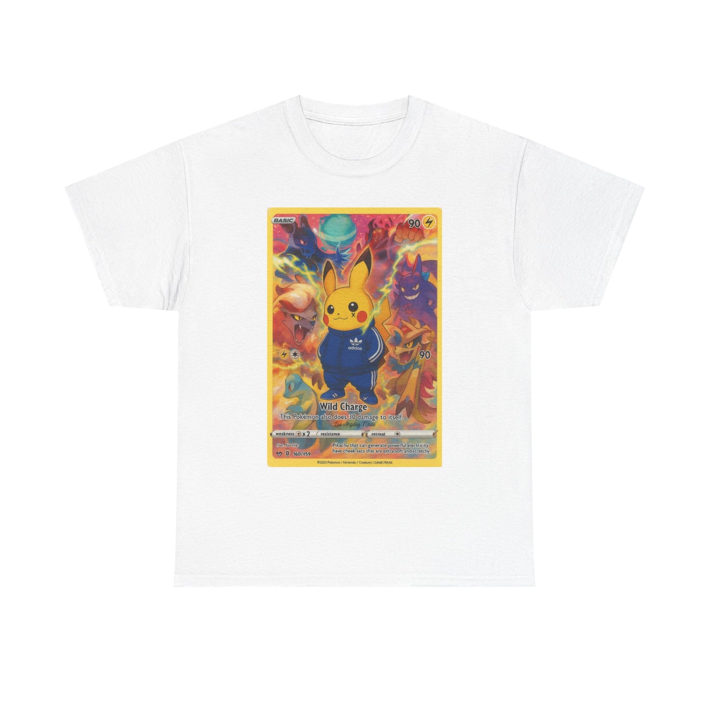 Los Angelez Made x Pika Card Unisex Heavy Cotton T-Shirt
