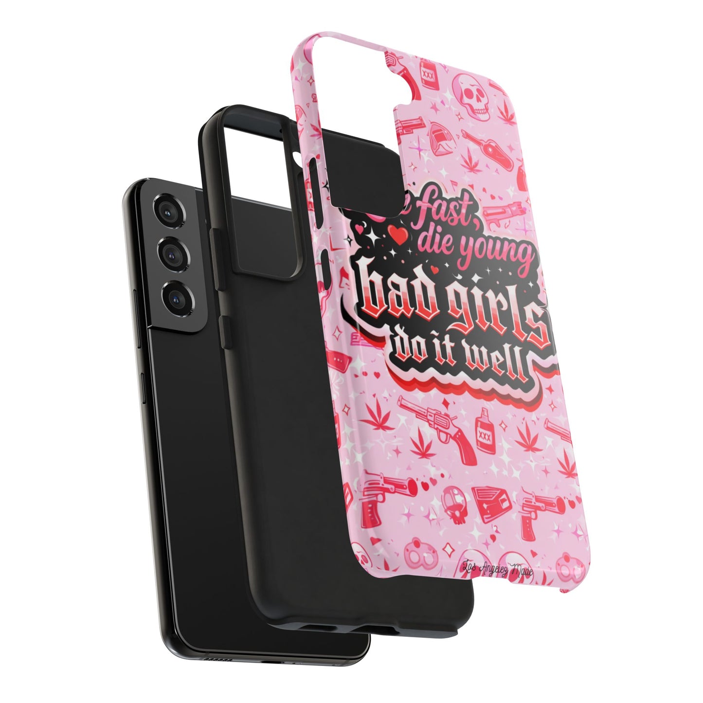 Los Angelez Made x "Live Fast, Die Young'' Tough Phone Case