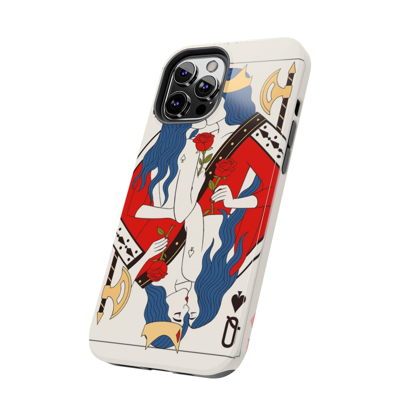 Los Angelez Made x Two Queens Card Tough Phone Case