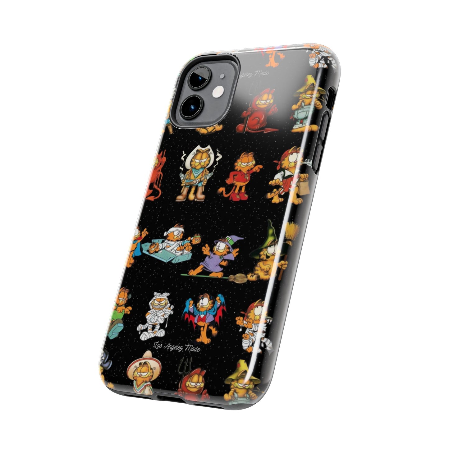 Los Angelez Made x Garfield Halloween Sticker Sheet Tough Phone Case