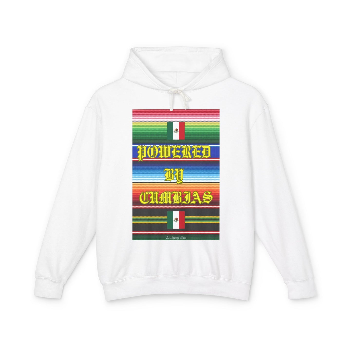 Los Angelez Made x ''Powered by Cumbias'' Unisex Lightweight Hooded Sweatshirt