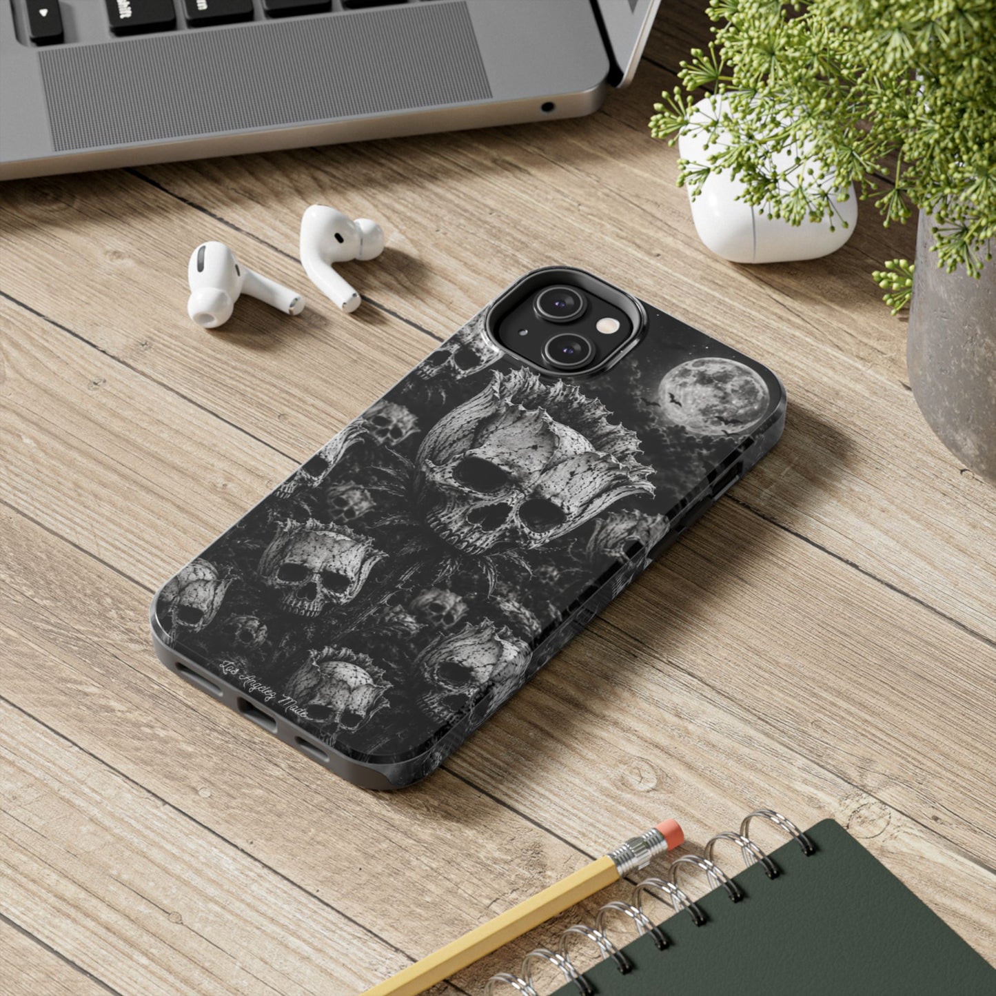 Los Angelez Made x Skull Roses Tough Phone Case