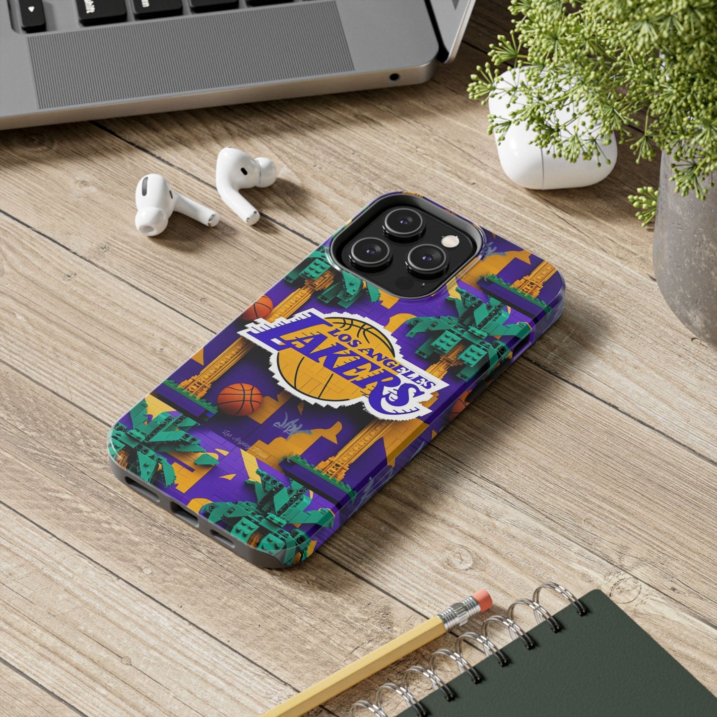 Los Angelez Made x Lego Los Angeles Lakers Tough Phone Case