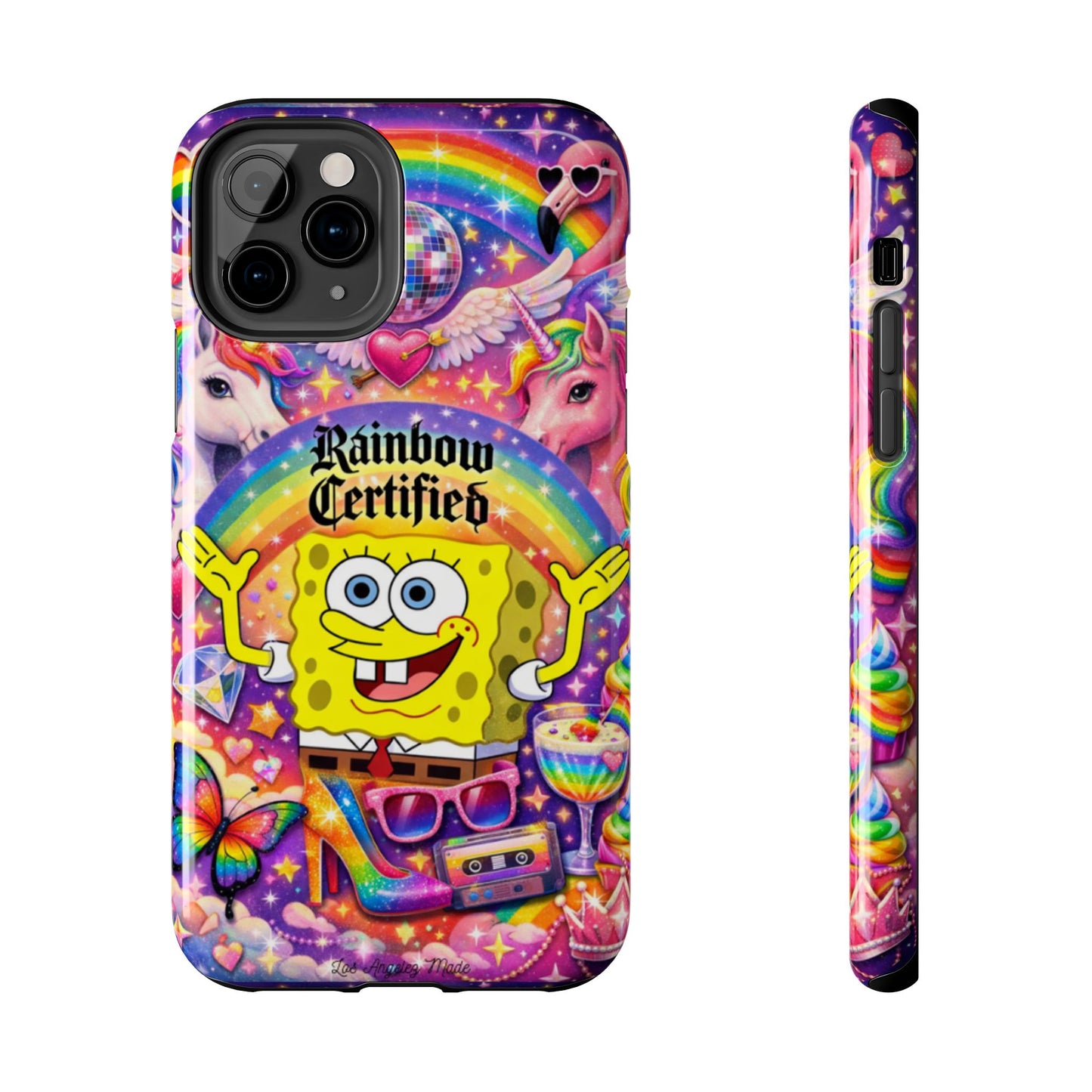 Los Angelez Made x Gay SpongeBob ''Rainbow Certified'' Tough Phone Case