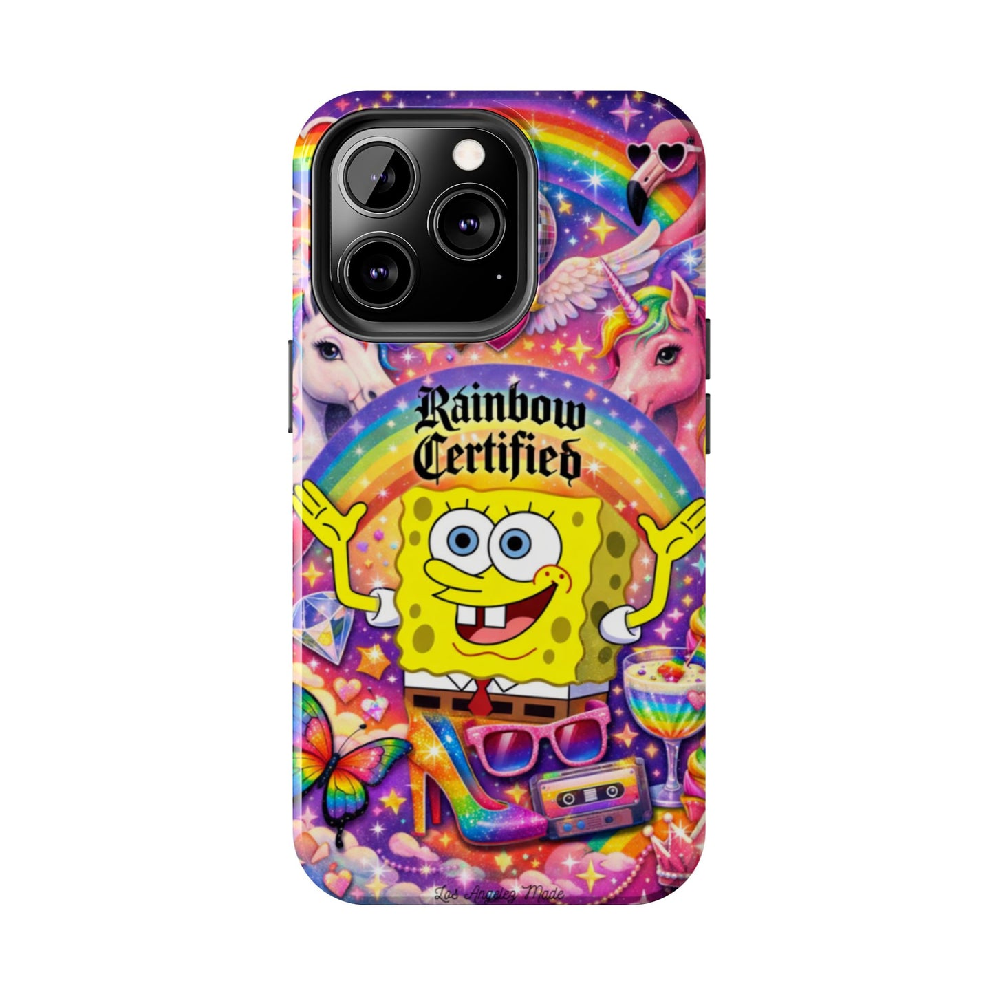 Los Angelez Made x Gay SpongeBob ''Rainbow Certified'' Tough Phone Case