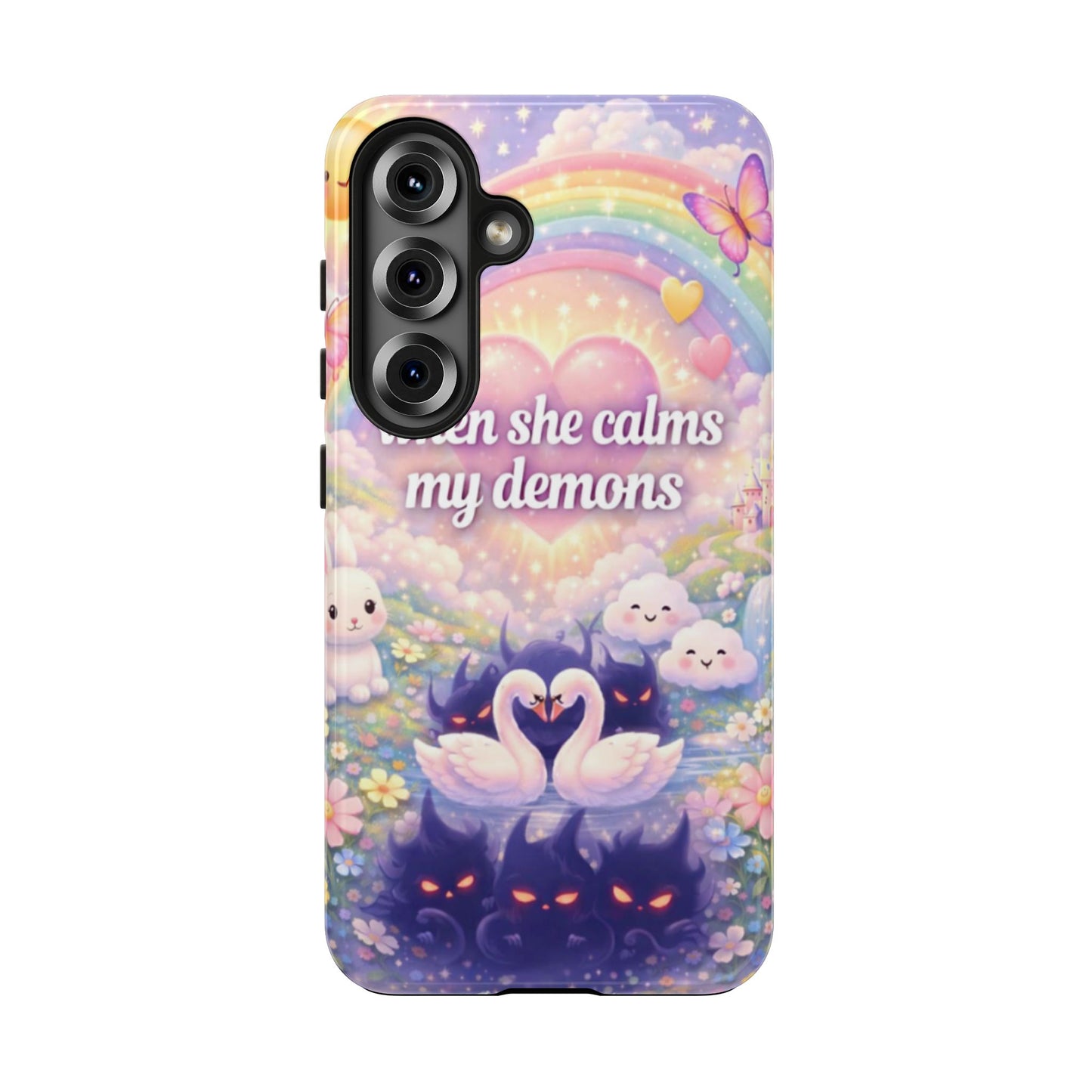 Los Angelez Made x ''When She Calms My Demons'' Tough Phone Case