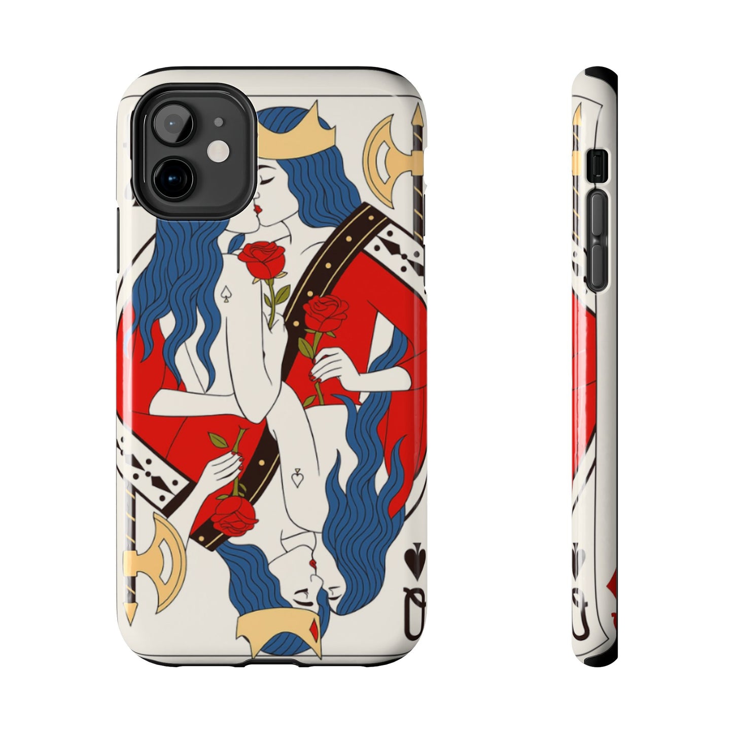 Los Angelez Made x Two Queens Card Tough Phone Case