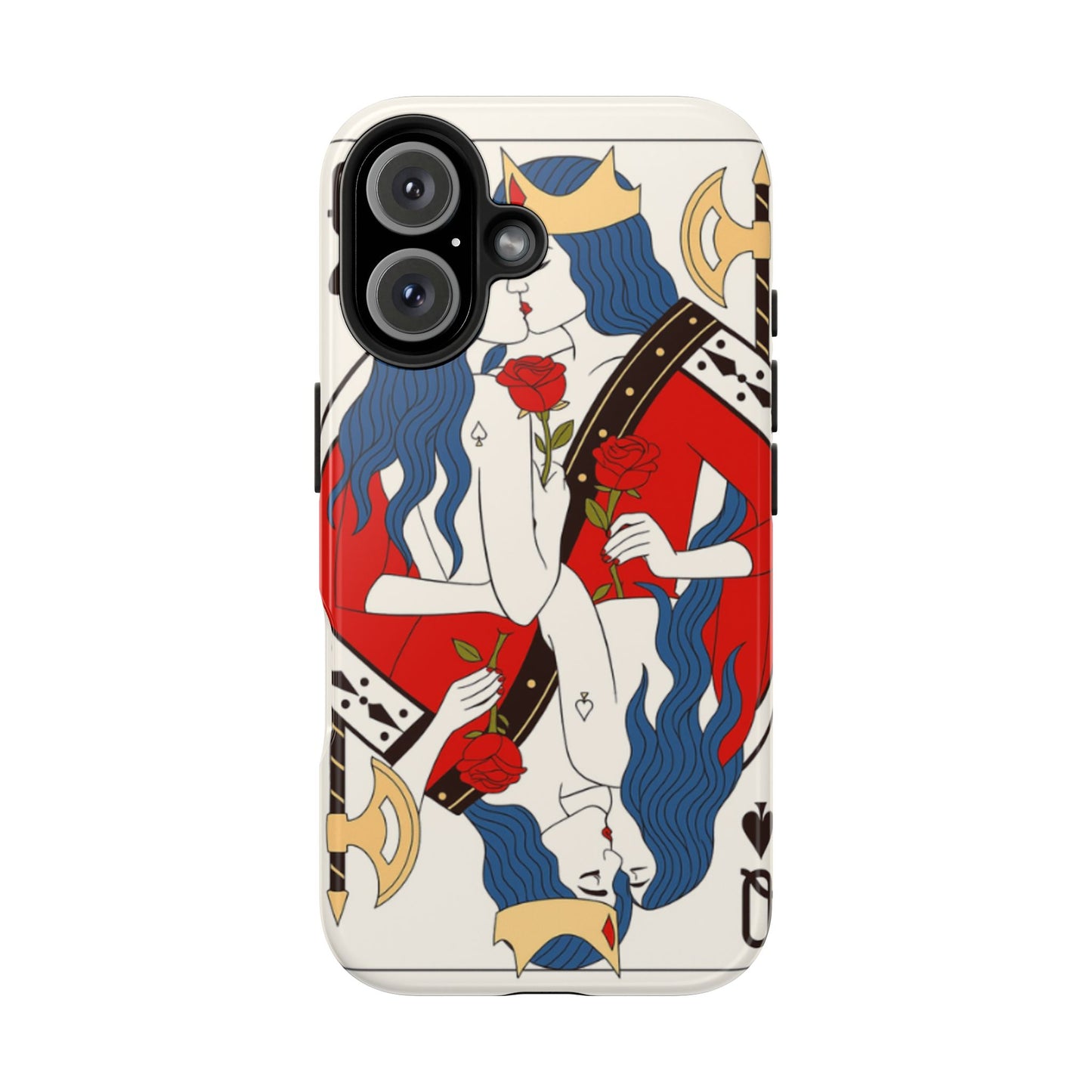 Los Angelez Made x Two Queens Card Tough Phone Case