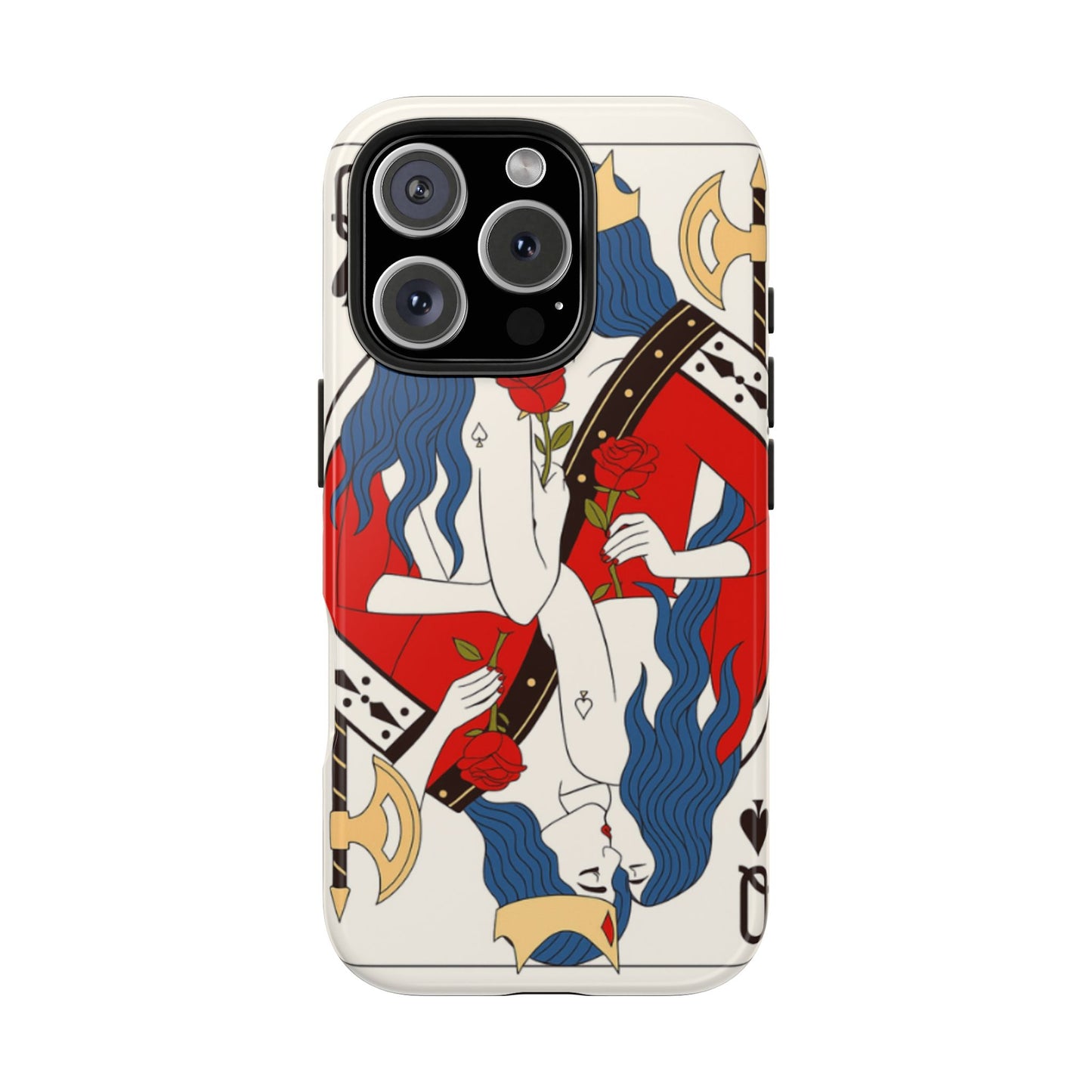 Los Angelez Made x Two Queens Card Tough Phone Case